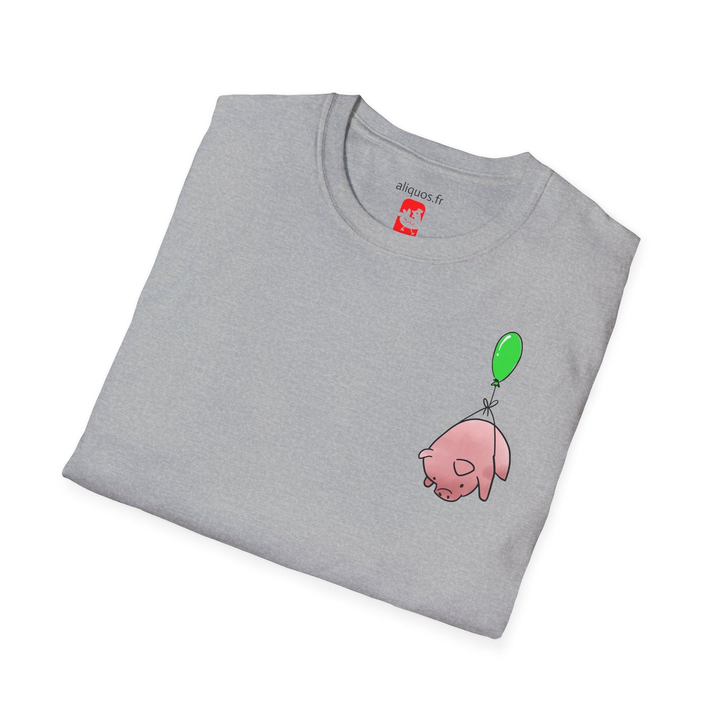 Unisex T-Shirt - Floaty Piggy -  Aliquos