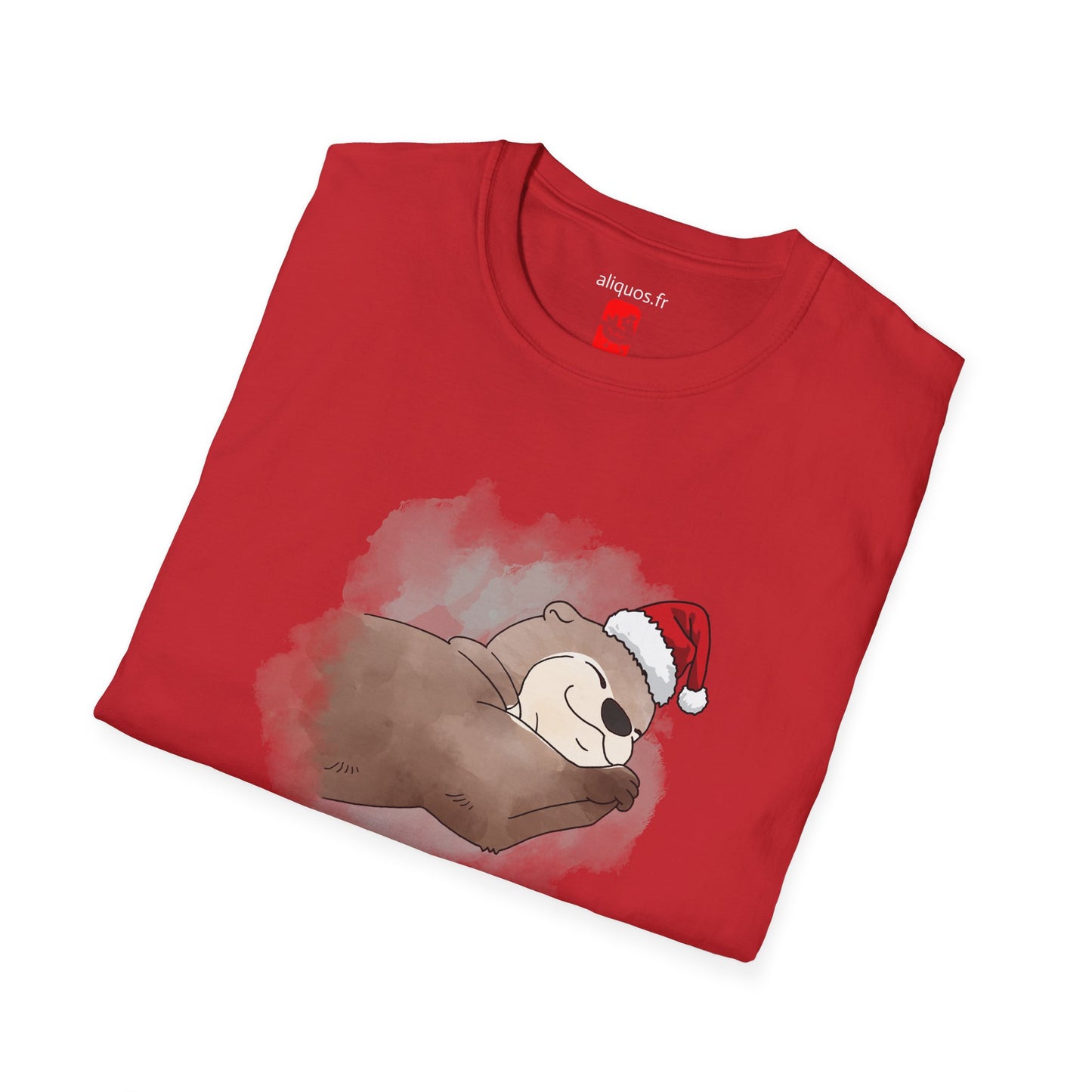 Unisex T-Shirt - Christmas Otter 18