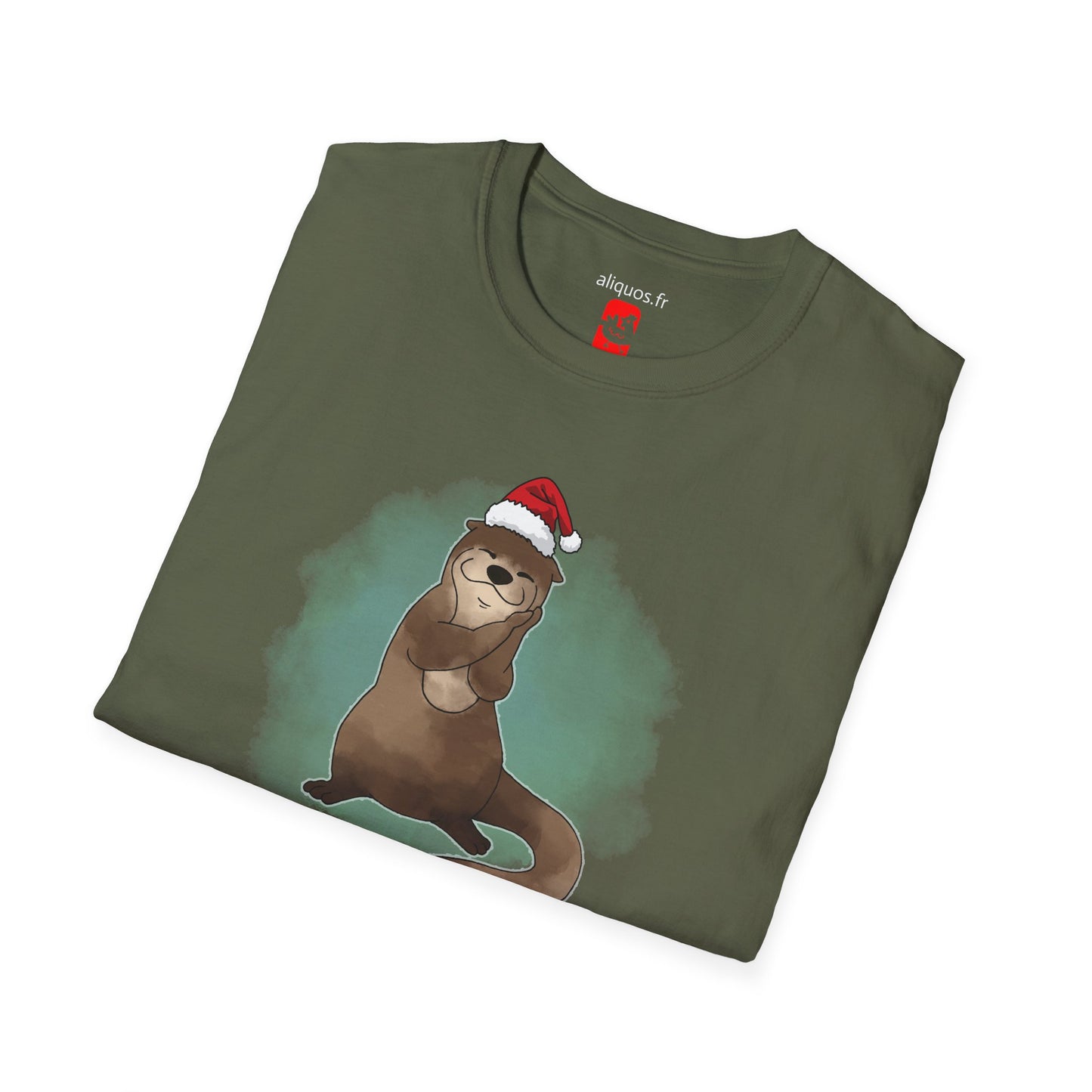 Unisex T-Shirt - Christmas Otter 13