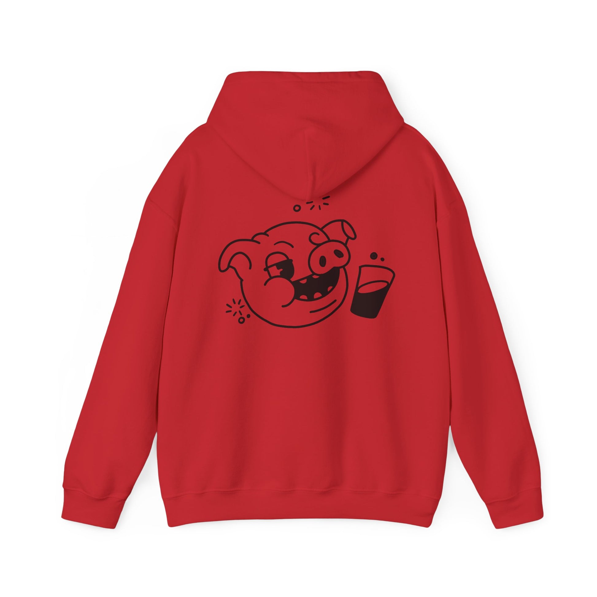 Drunken Piggy Unisex Hooded Sweatshirt - ALIQUOS