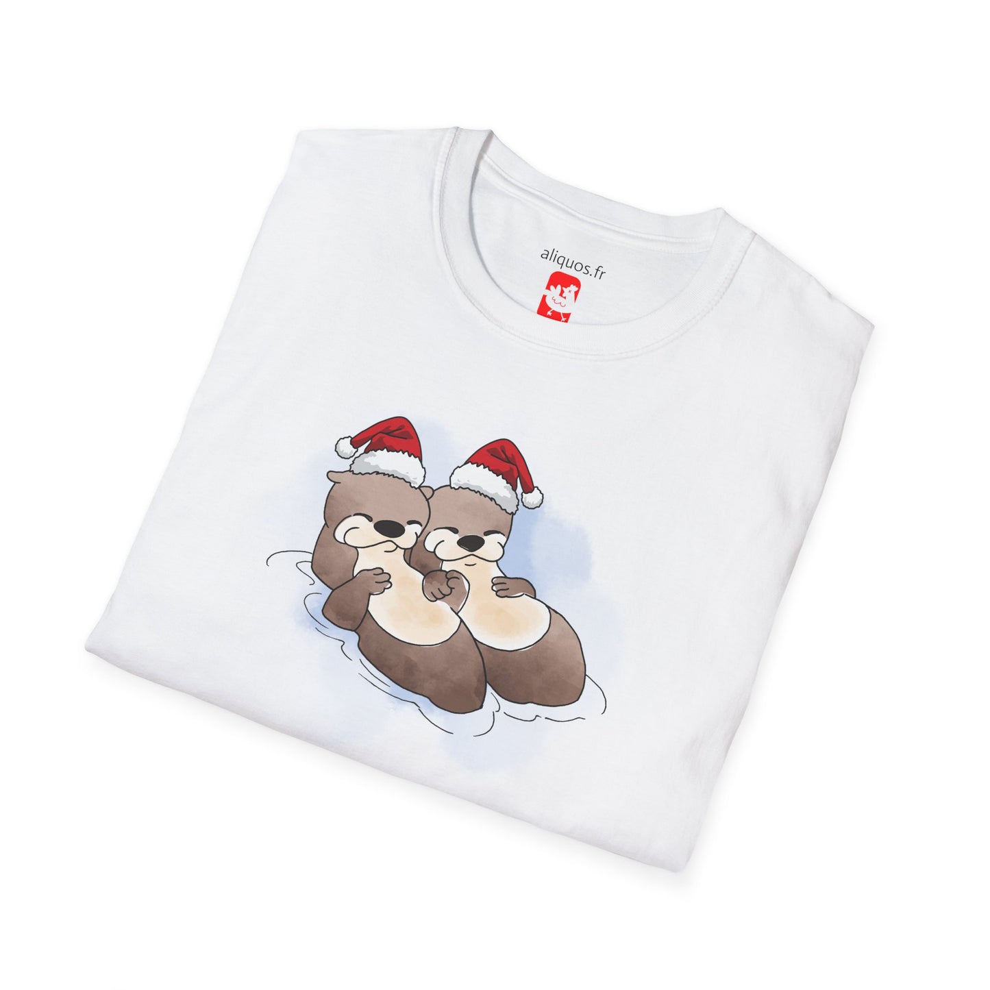 Unisex T-Shirt - Christmas Otter 8
