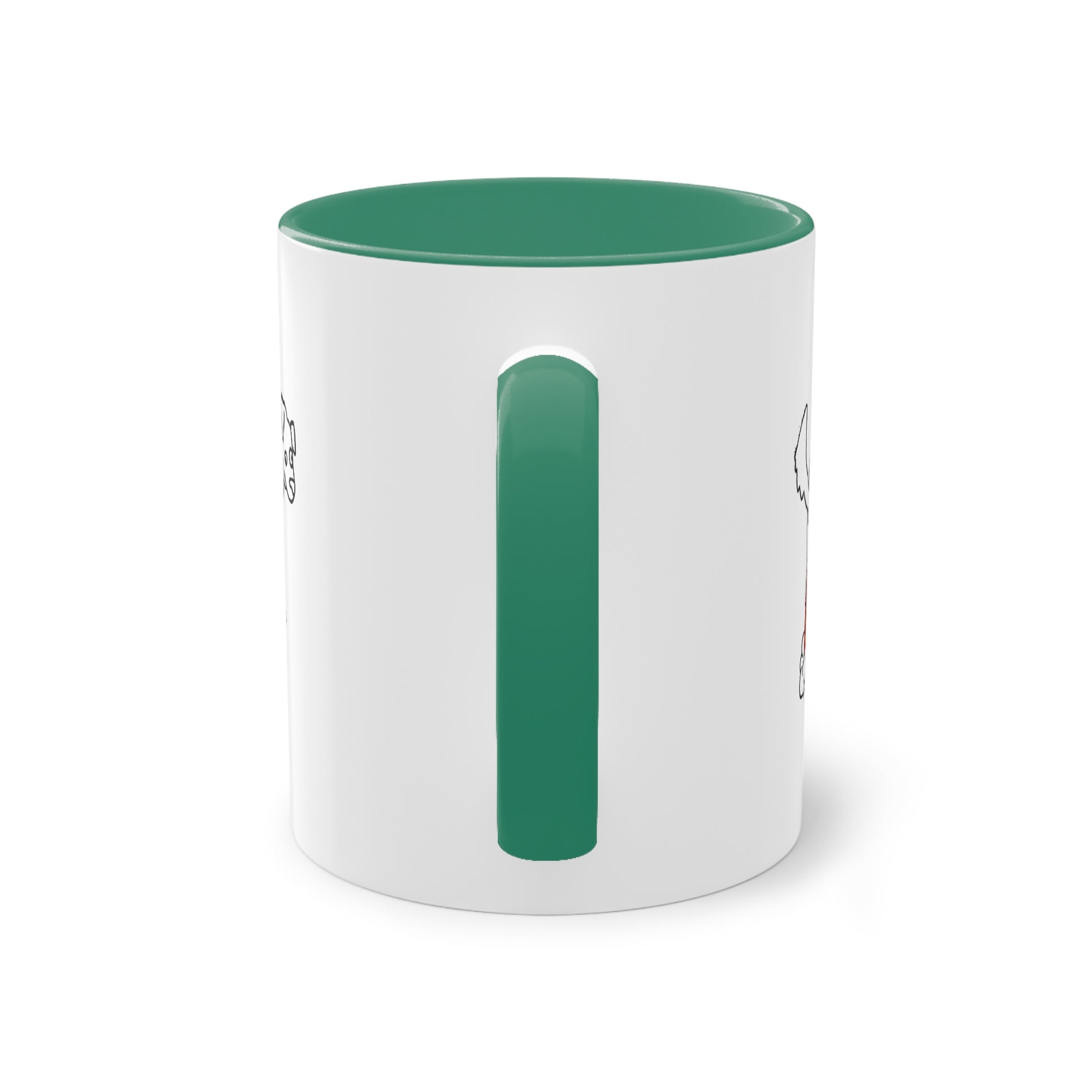 Two Tone Mug - Doggy Rainbow Factory - ALIQUOS