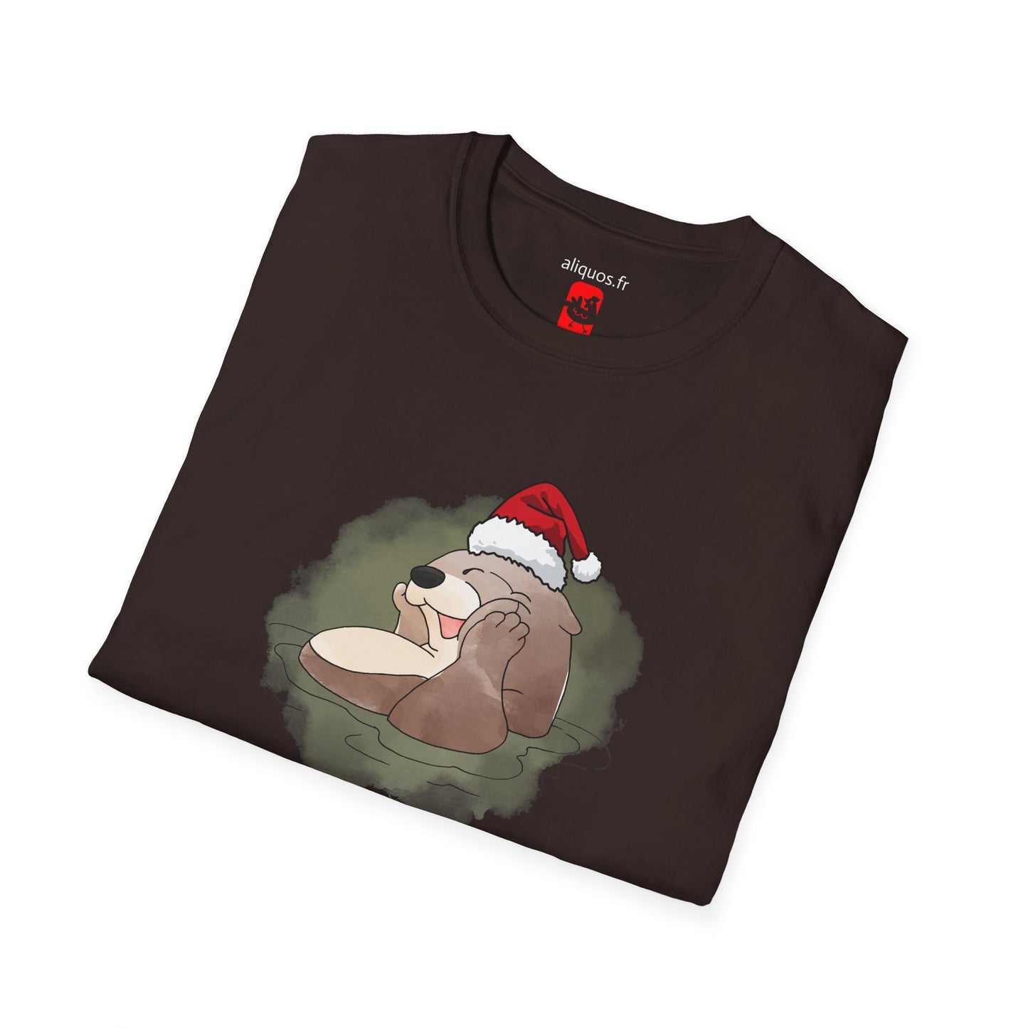 Unisex T-Shirt - Christmas Otter 7