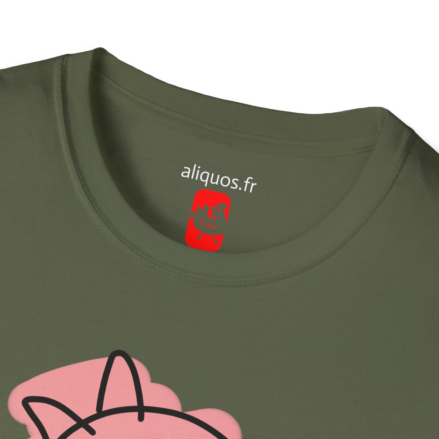 Unisex T-Shirt - Circle Piggy -  Aliquos