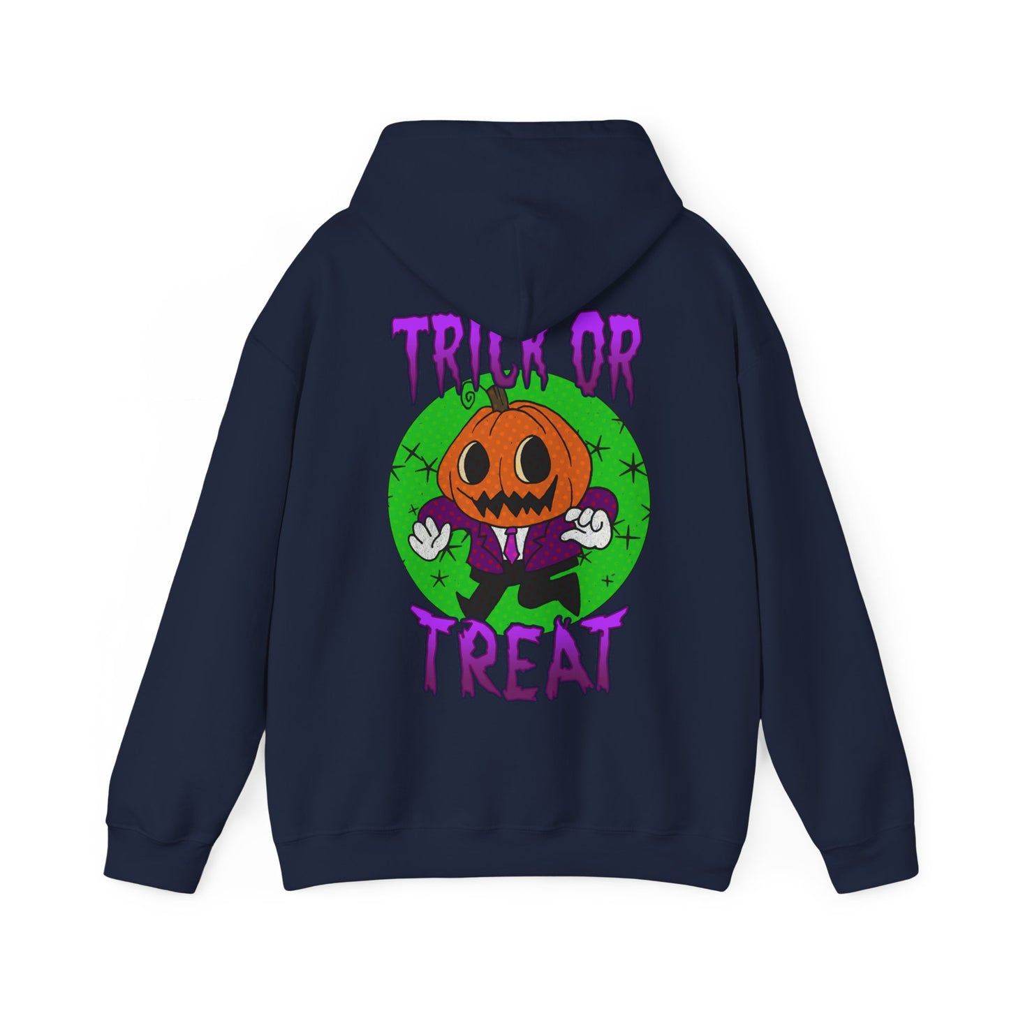 Unisex Hooded Sweatshirt -  Halloween Jack O' Lantern - ALIQUOS