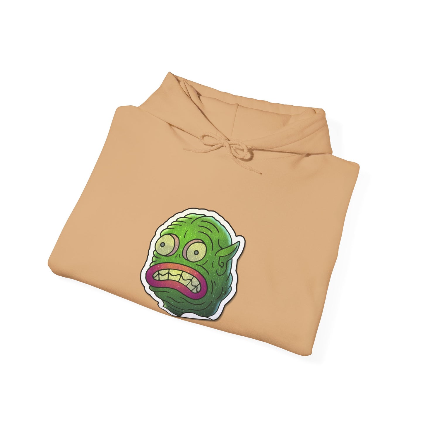 Unisex Hooded Sweatshirt - Water Monster Design - ALIQUOS