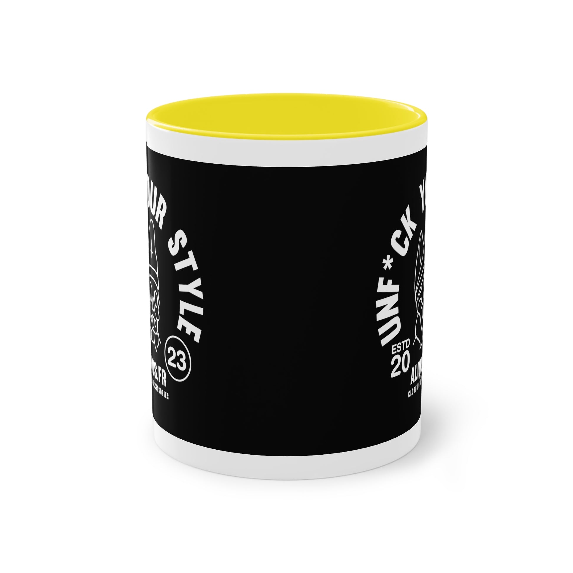 Evil Bishop Two-Tone Coffee Mug, 11oz - ALIQUOS