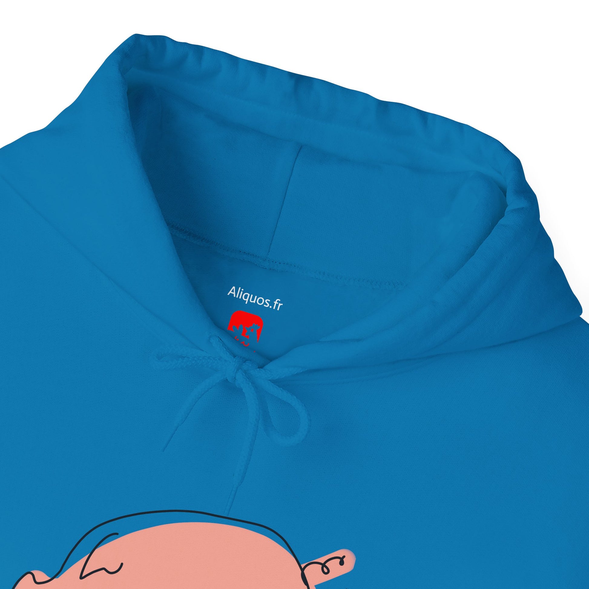 Chubby Piggy Unisex Hooded Sweatshirt - ALIQUOS