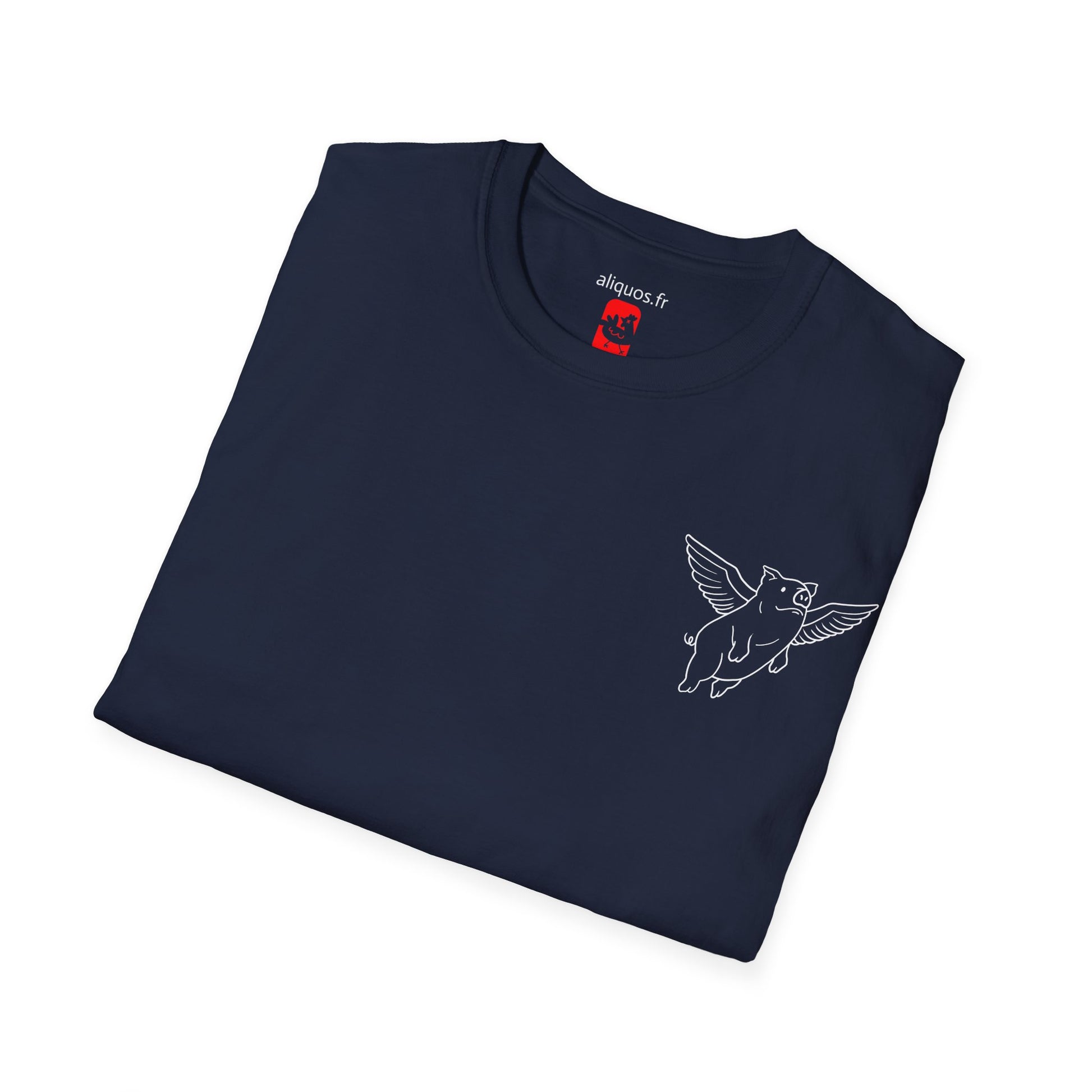 Flying Piggy Unisex Tee - ALIQUOS