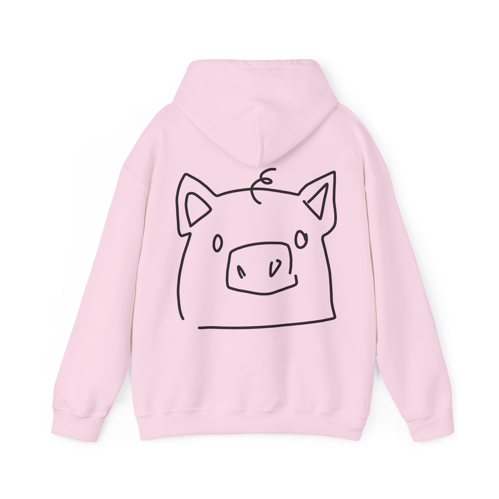 Piggy Face Unisex Hooded Sweatshirt - ALIQUOS