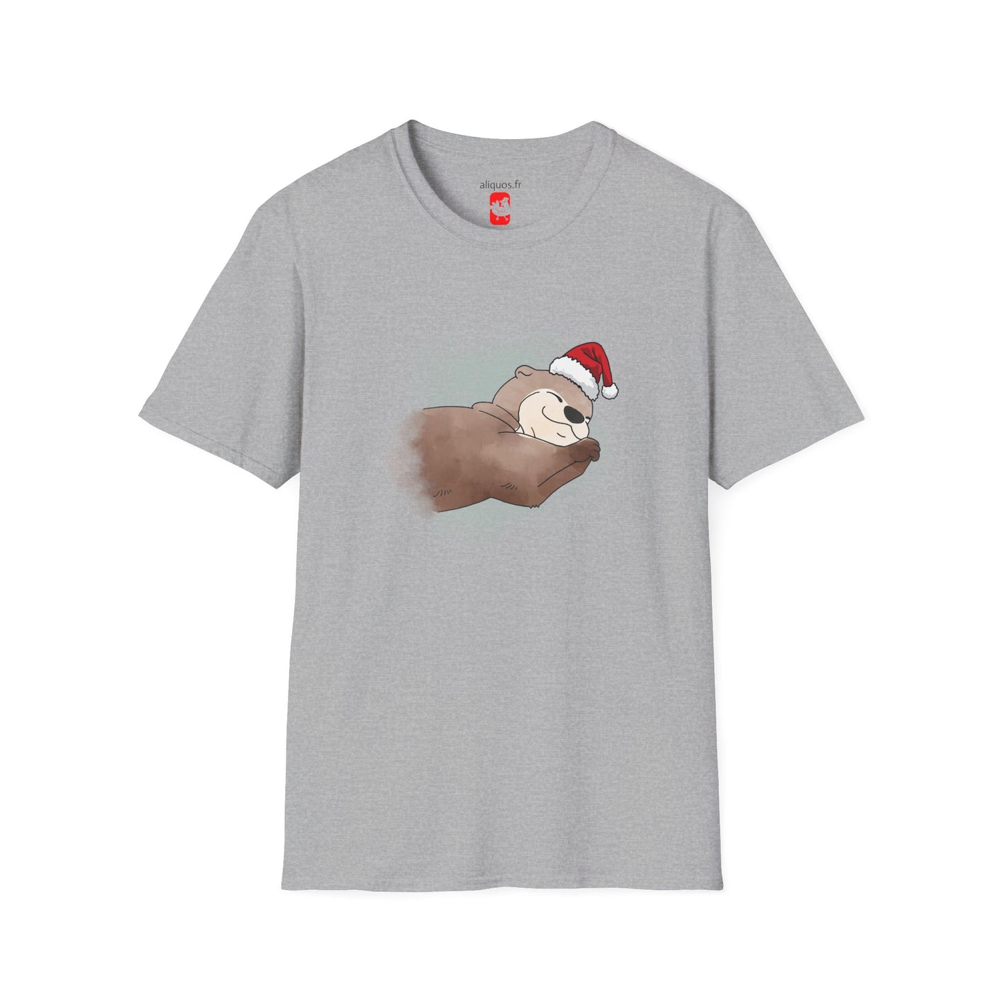 Unisex T-Shirt - Christmas Otter 18