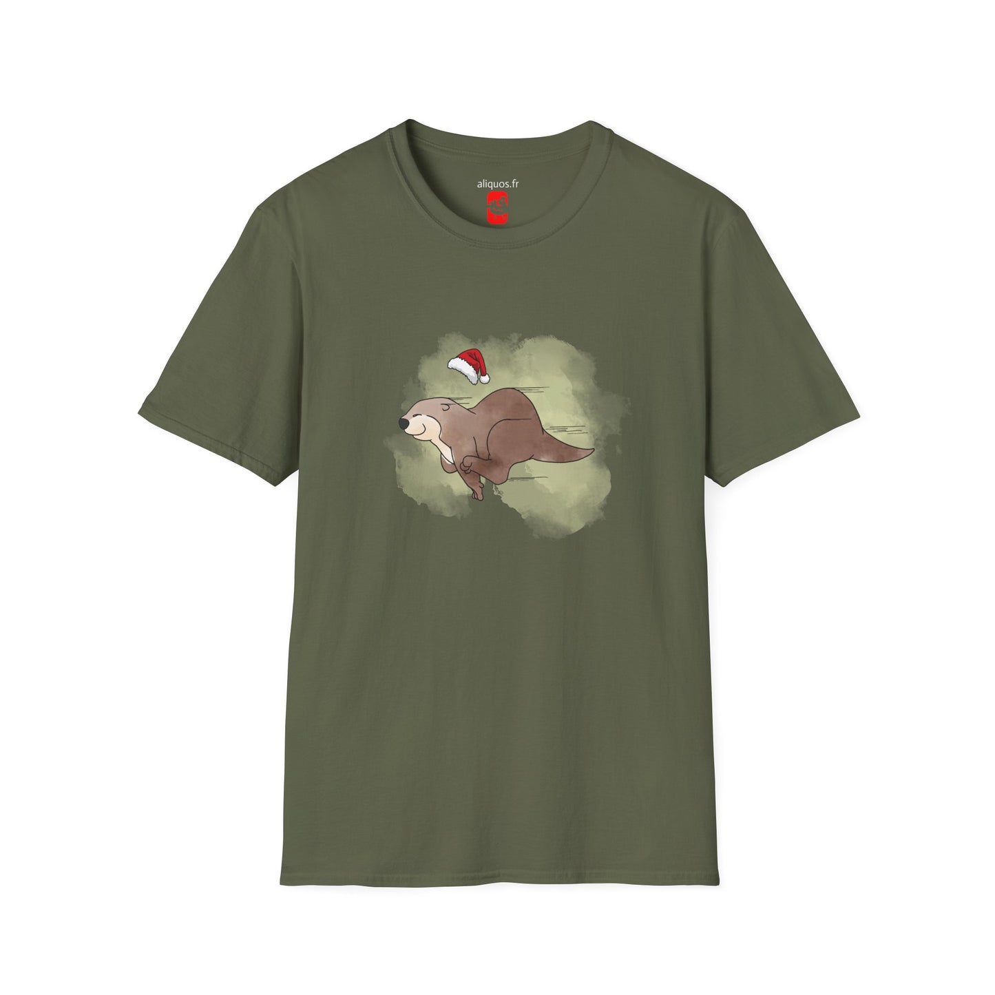 Unisex T-Shirt - Christmas Otter 17