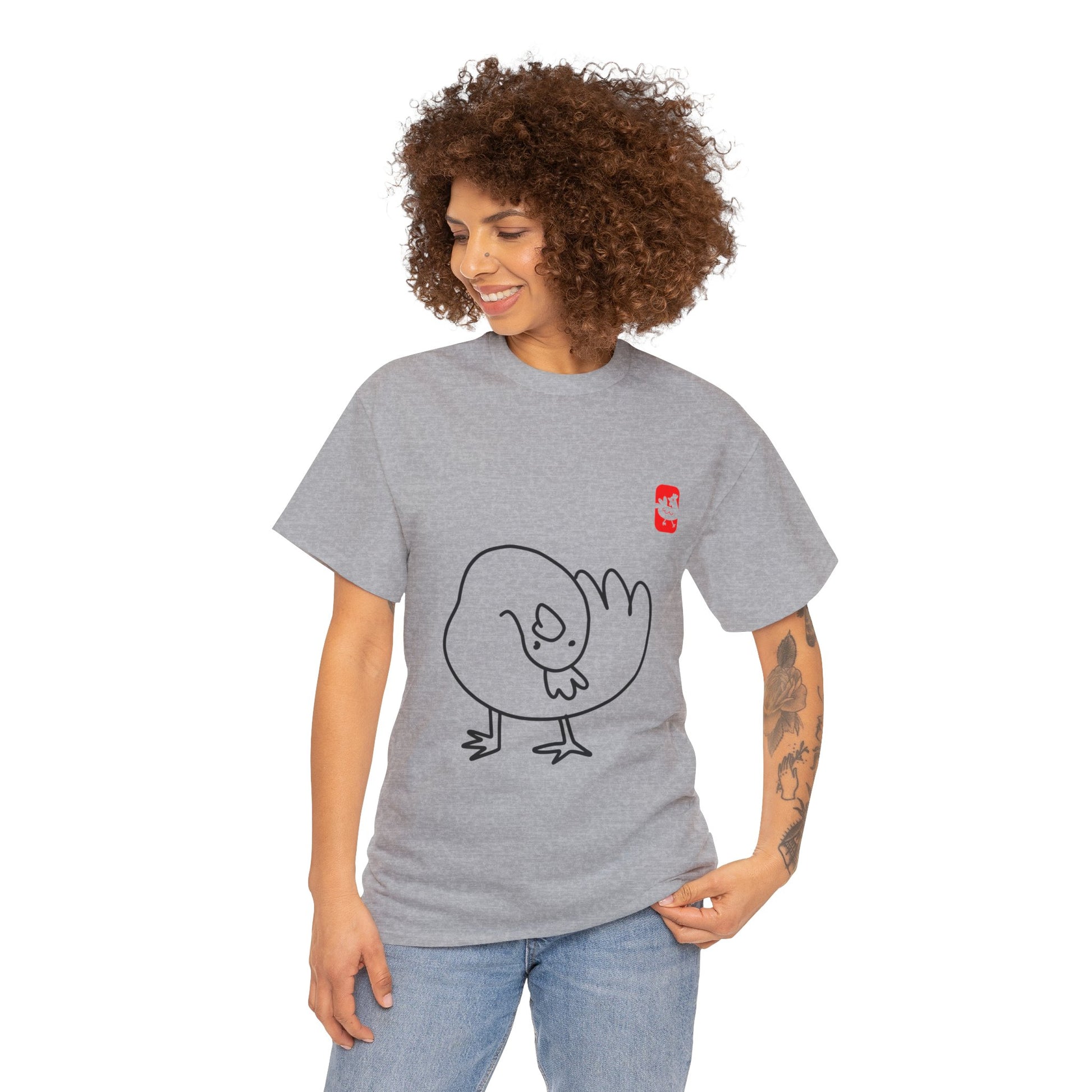 Men's Wonky Chicken Tee - ALIQUOS