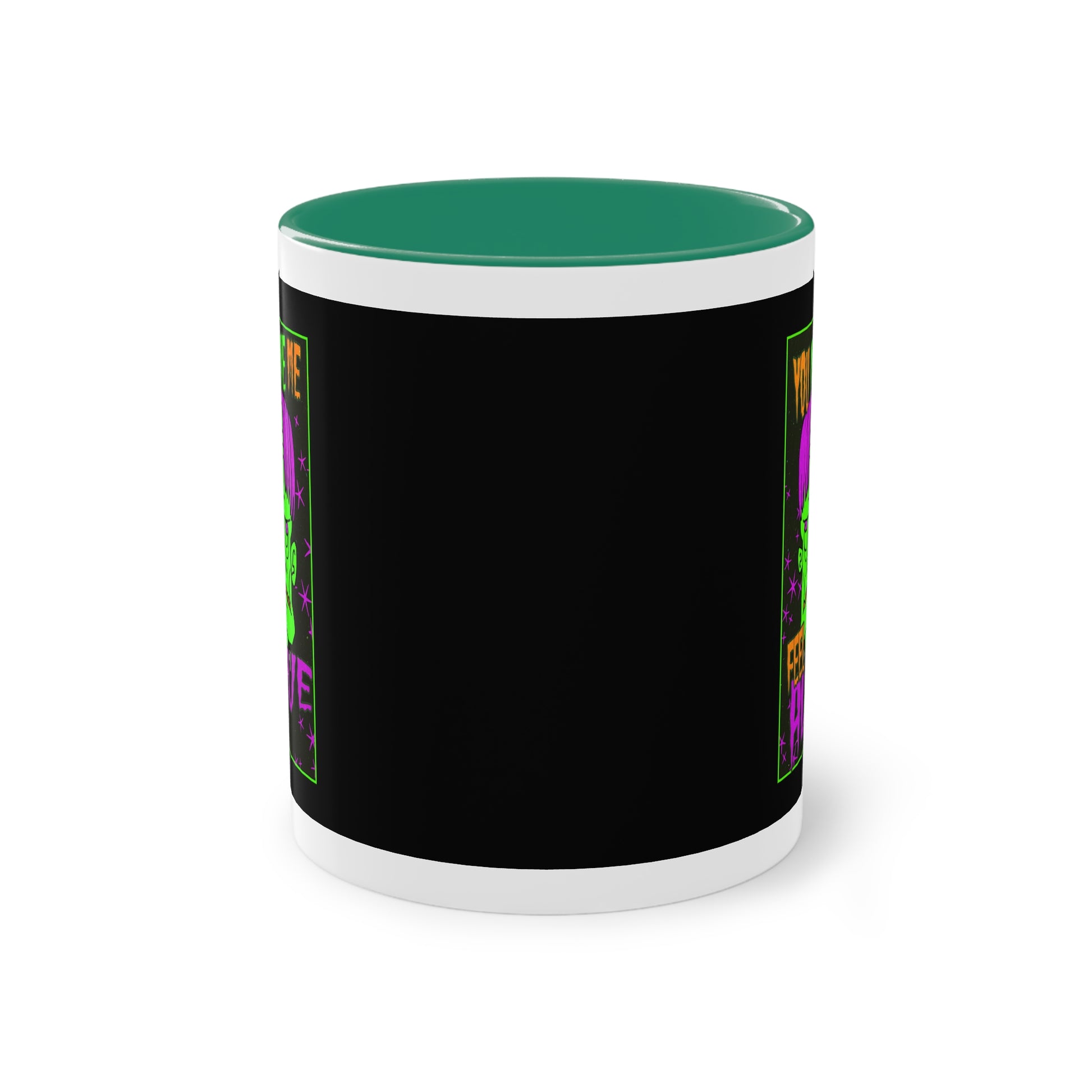 Two Tone Mug - Frankenstein Monster Design - ALIQUOS