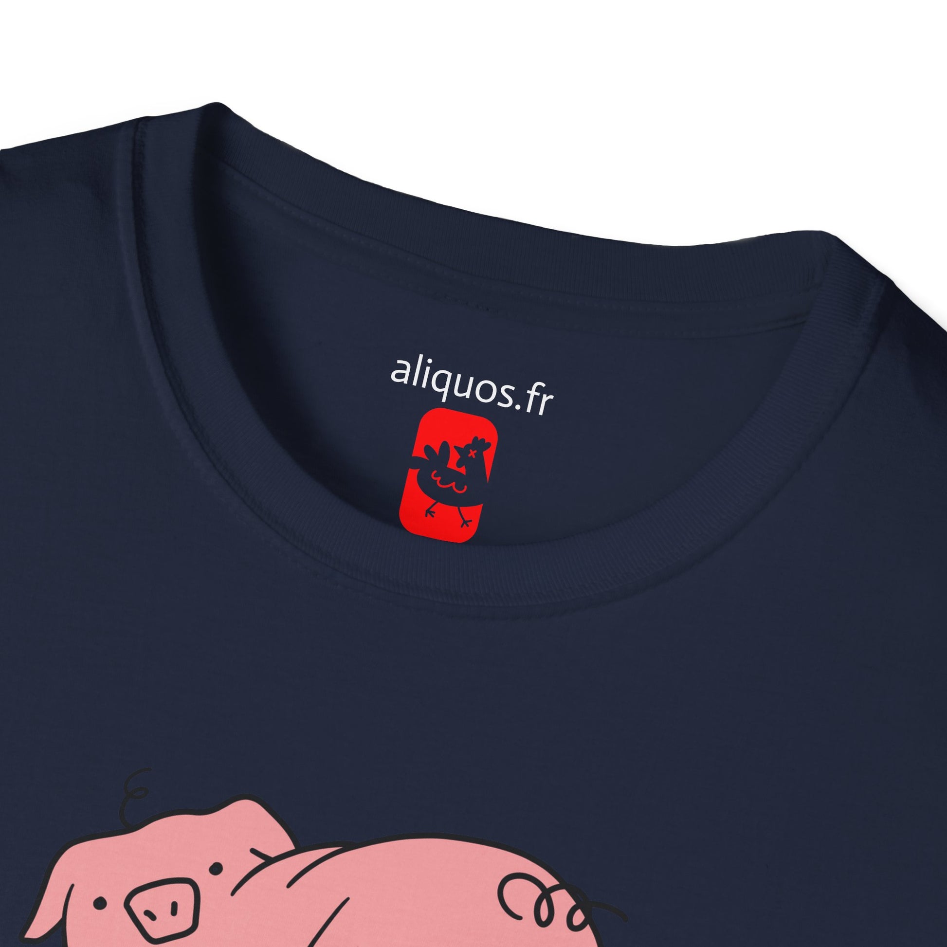 Piggy Rear Unisex Tee - ALIQUOS