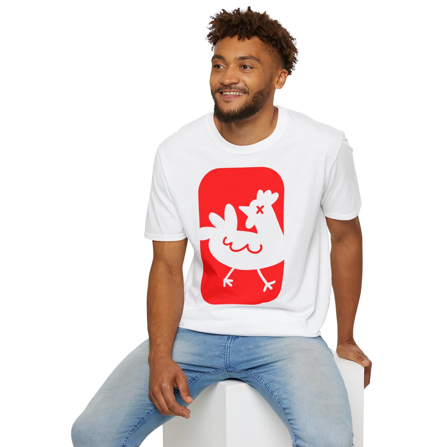 Unisex Large Logo Tee//Tshirt Grand Logo H/F - ALIQUOS