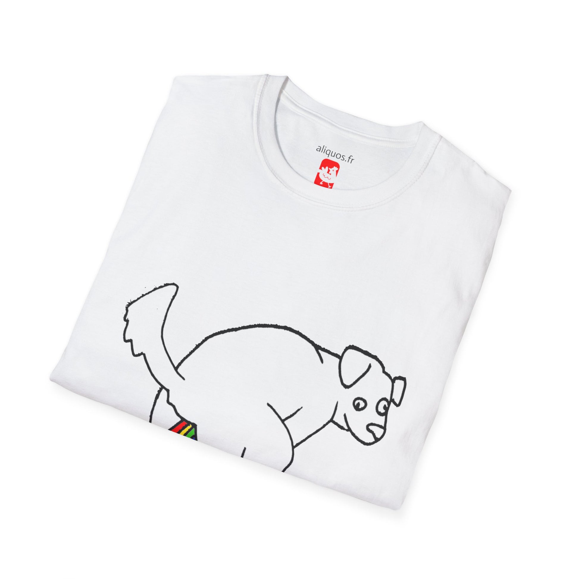 Unisex T-Shirt - Doggy Rainbow Factory - ALIQUOS