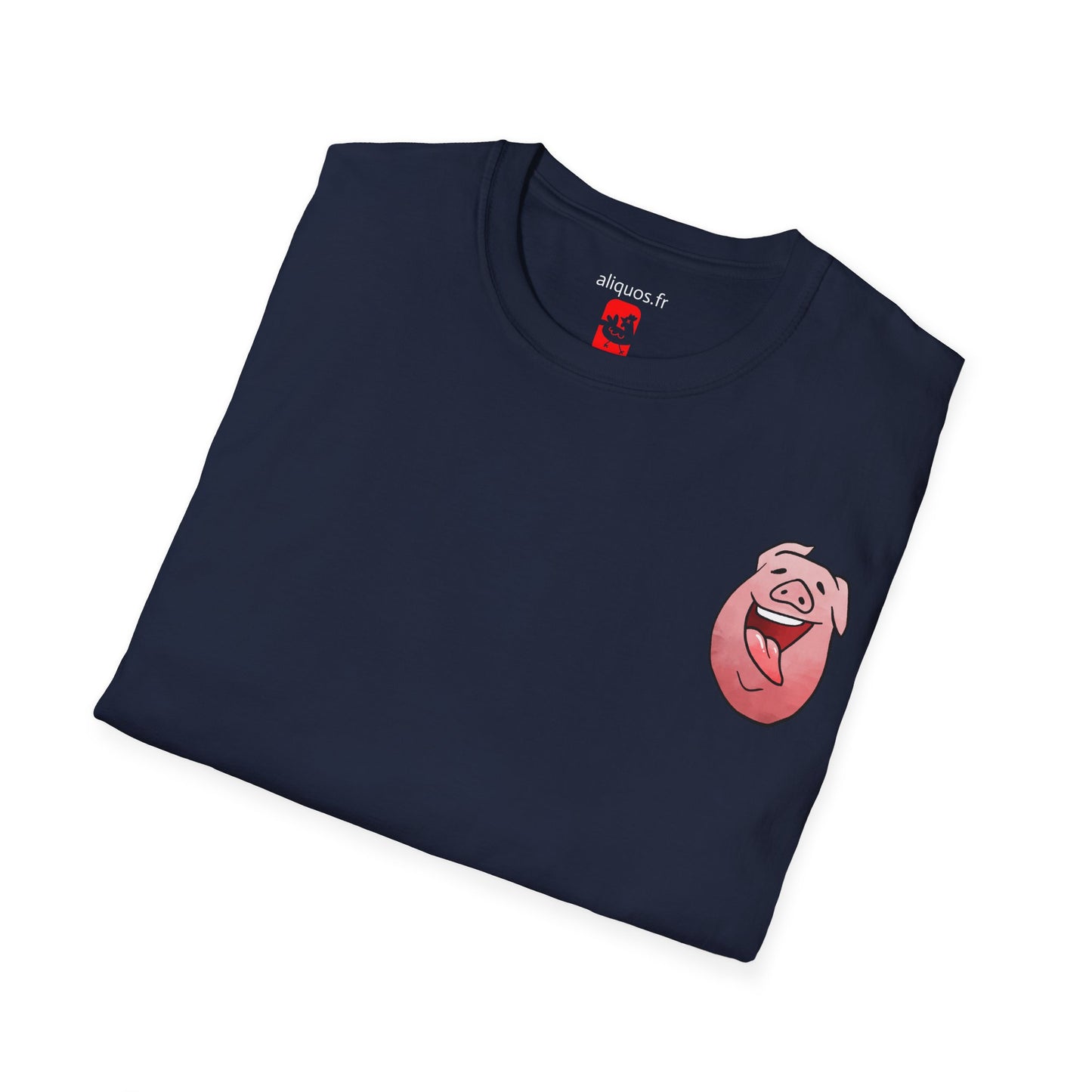Unisex T-Shirt - Piggy Head -  Aliquos