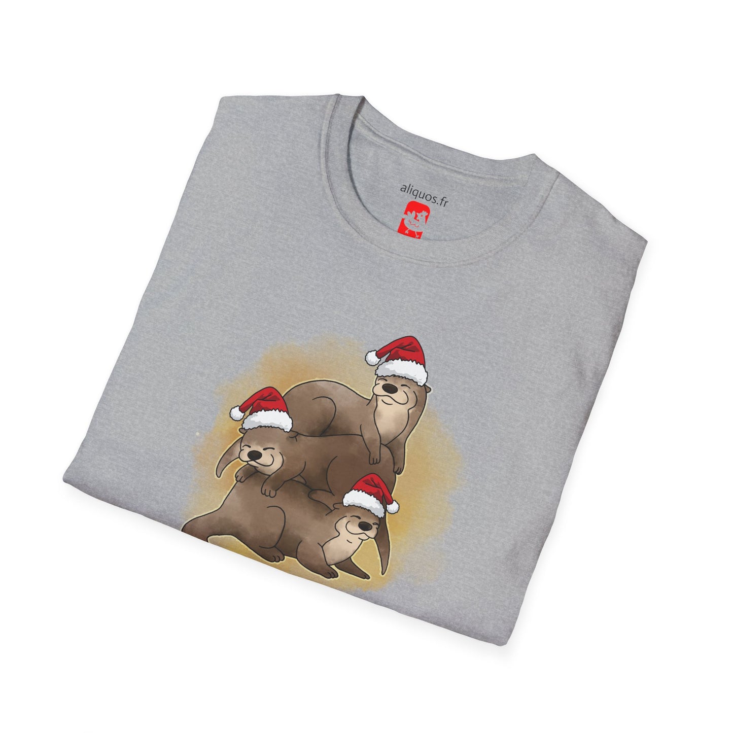 Unisex T-Shirt - Christmas Otter 12