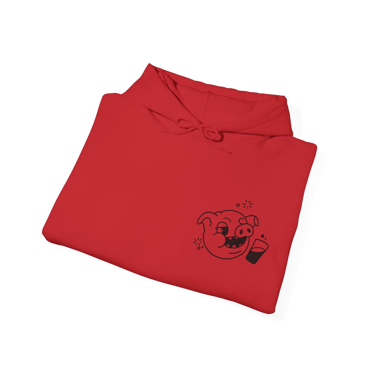 Drunken Piggy Unisex Hooded Sweatshirt - ALIQUOS