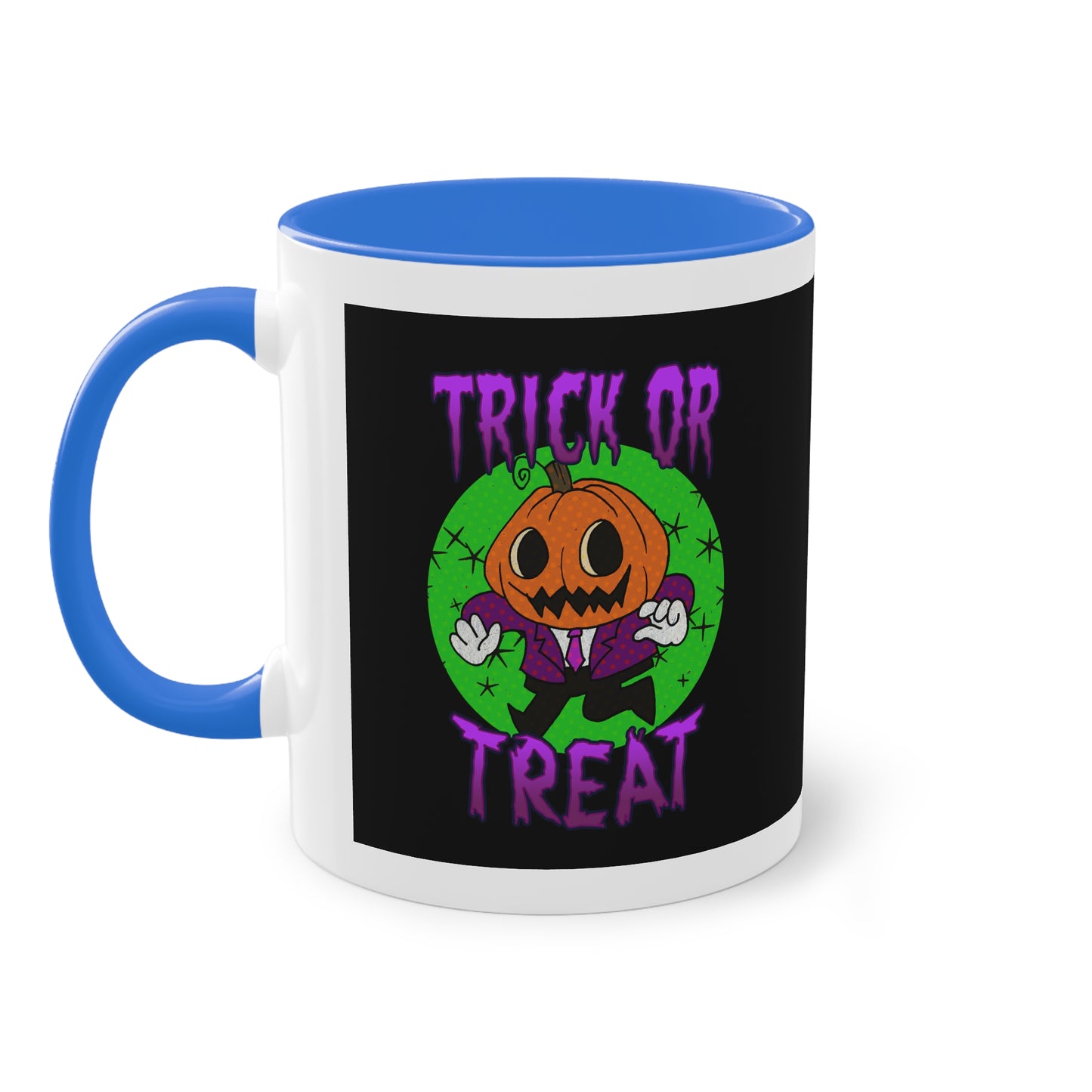 Two Tone Mug - Halloween Jack O' Lantern - ALIQUOS