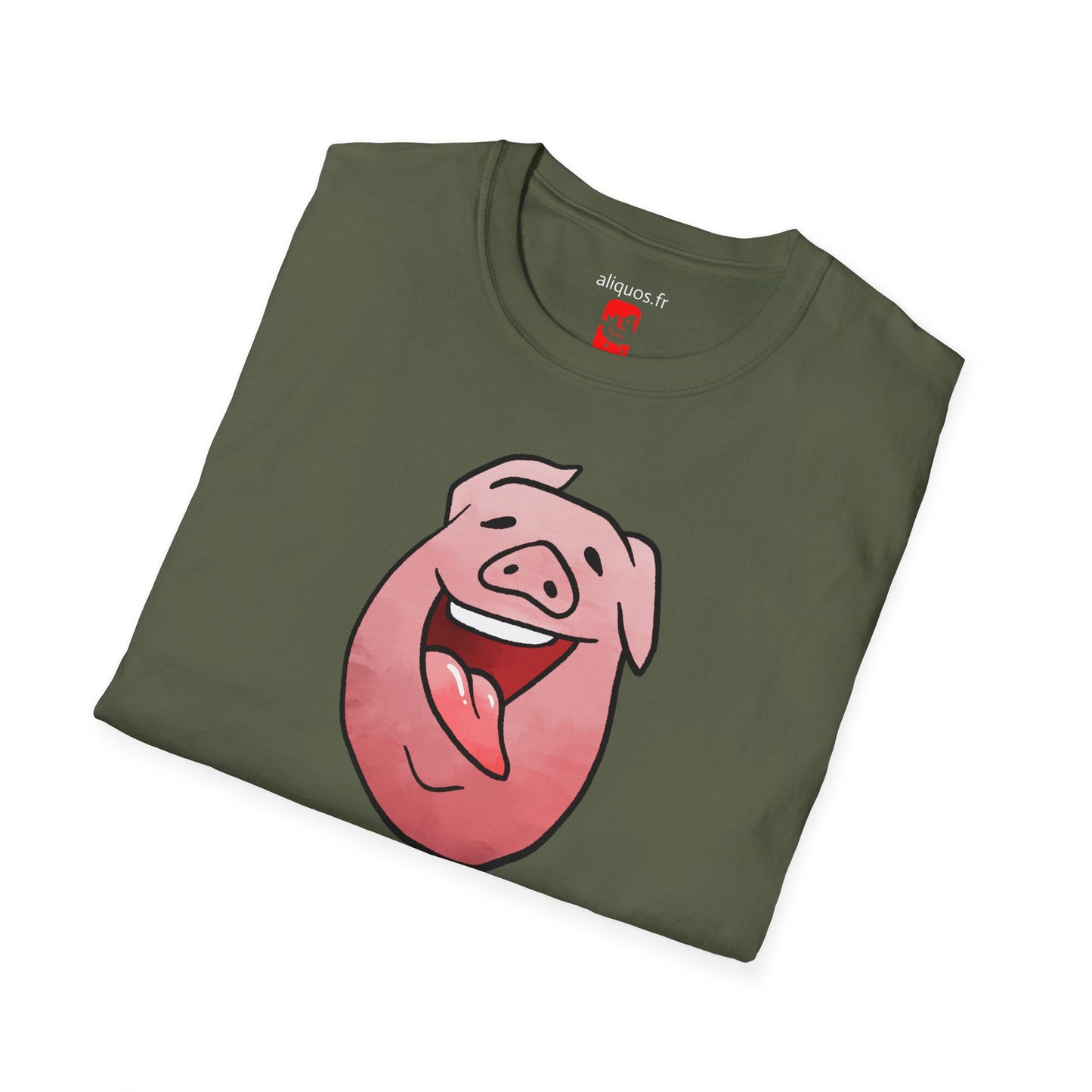 Unisex T-Shirt - Licky Piggy -  Aliquos