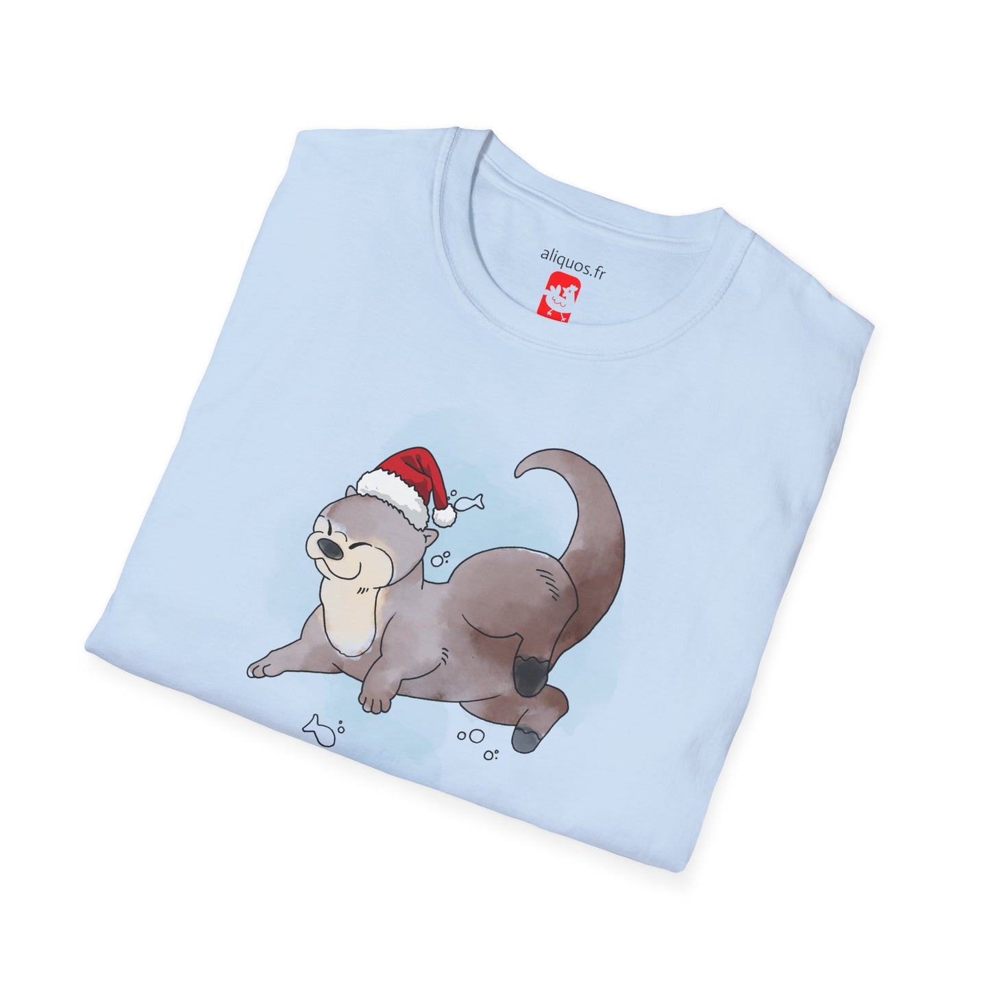 Unisex T-Shirt - Christmas Otter 1