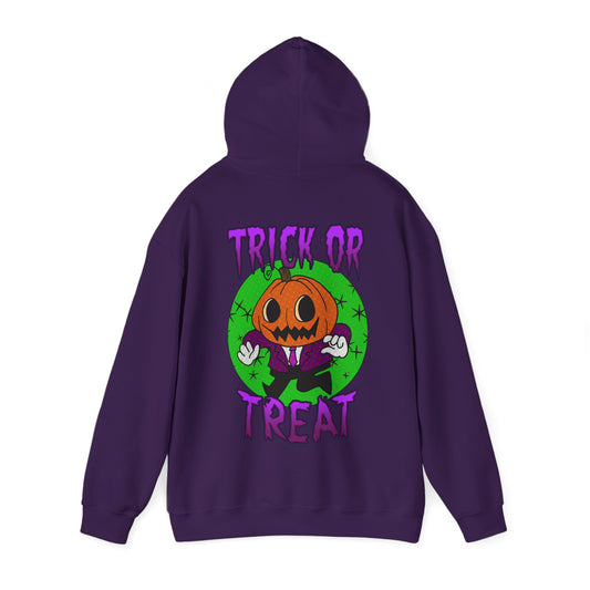Unisex Hooded Sweatshirt -  Halloween Jack O' Lantern - ALIQUOS