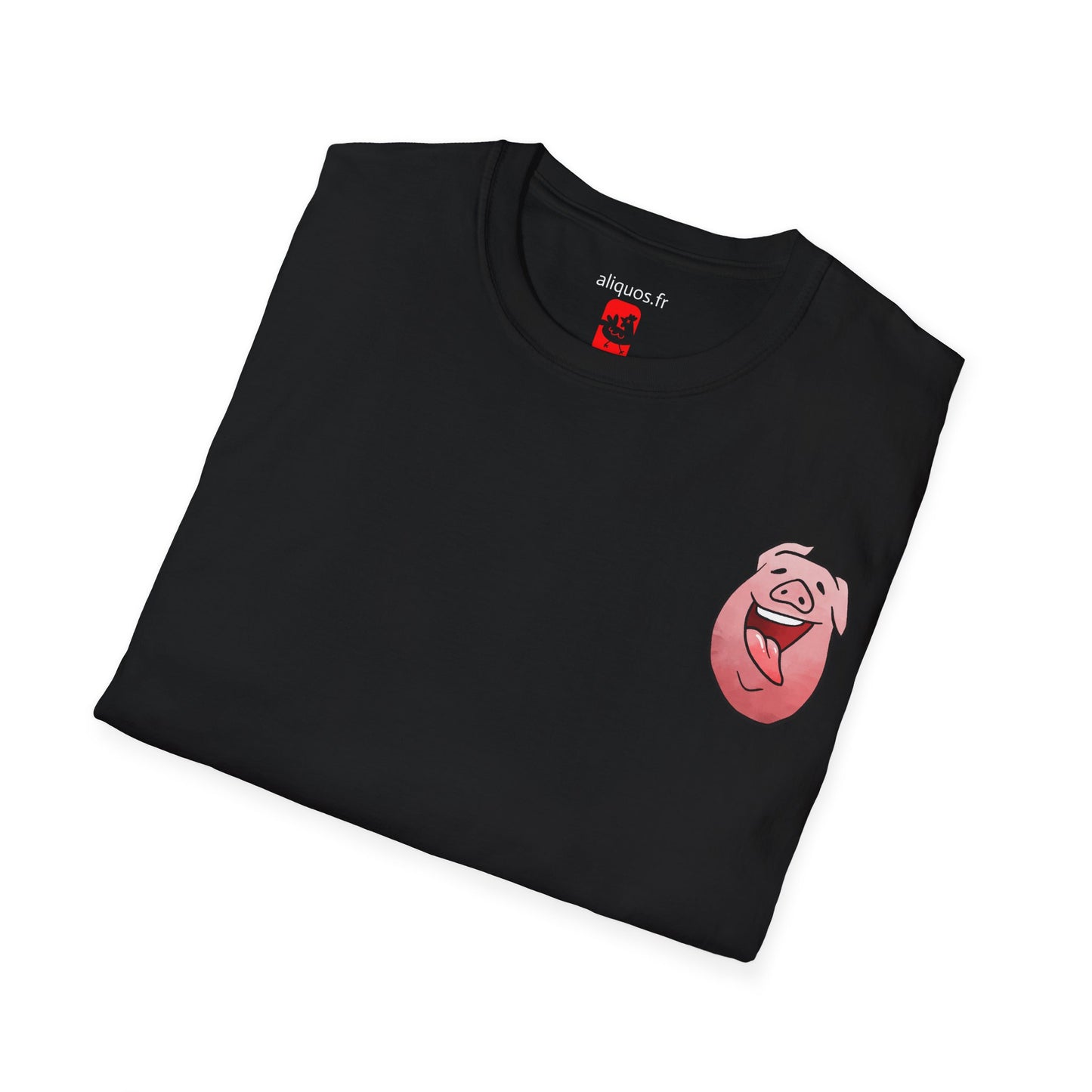 Unisex T-Shirt - Piggy Head -  Aliquos