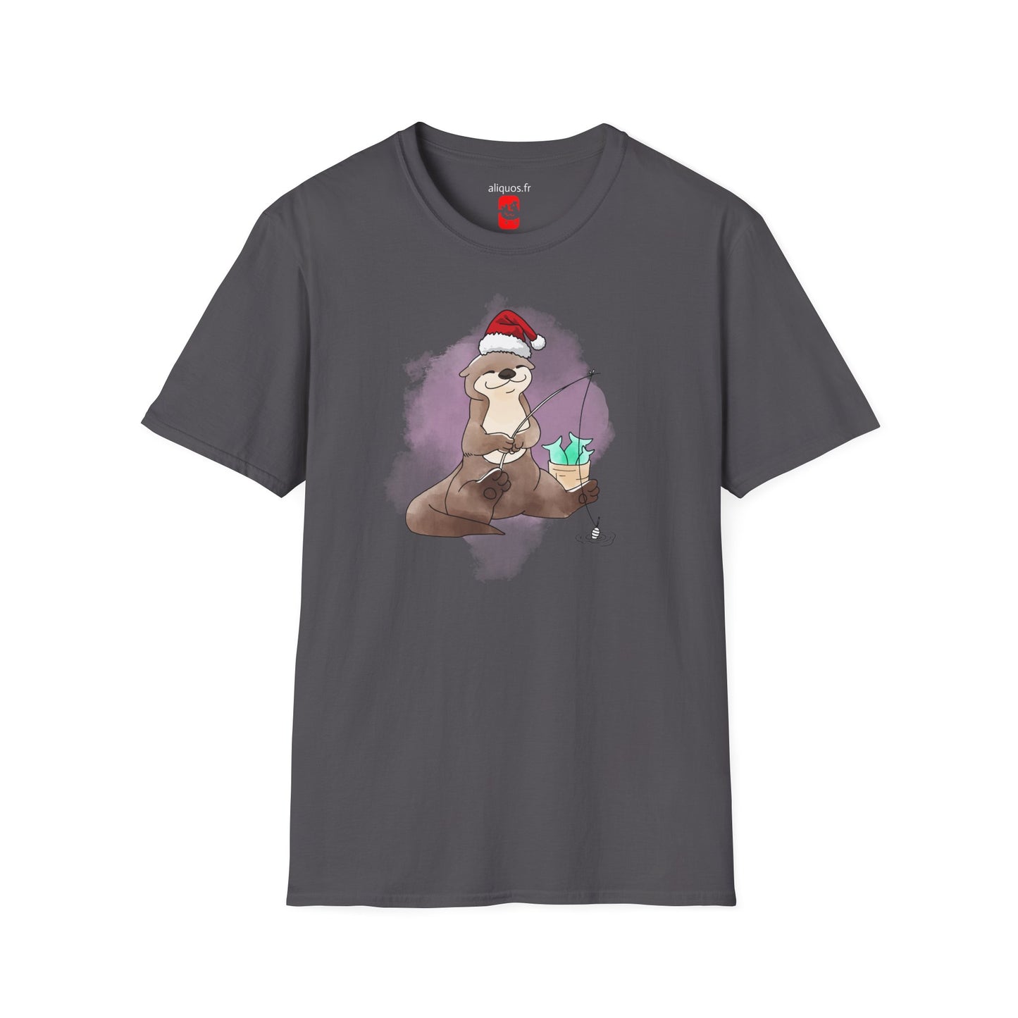Unisex T-Shirt - Christmas Otter 6
