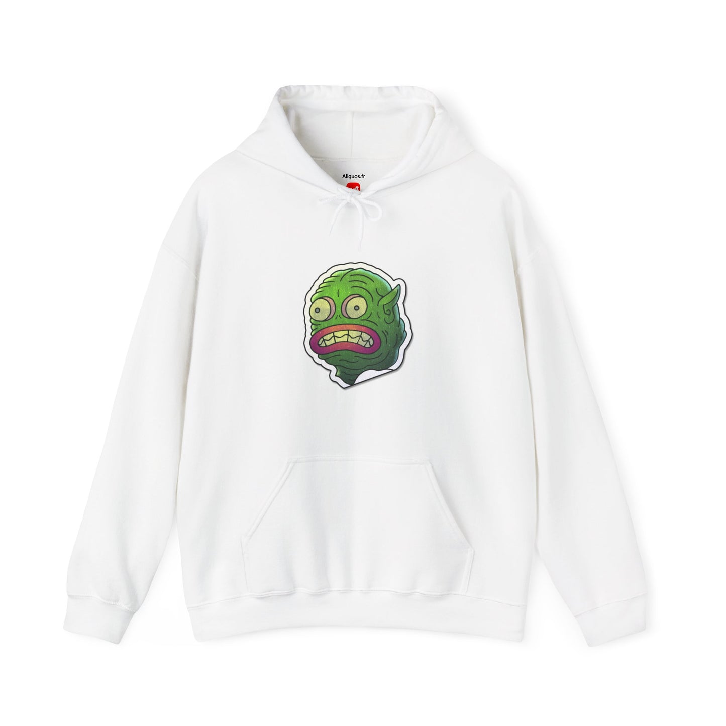 Unisex Hooded Sweatshirt - Water Monster Design - ALIQUOS