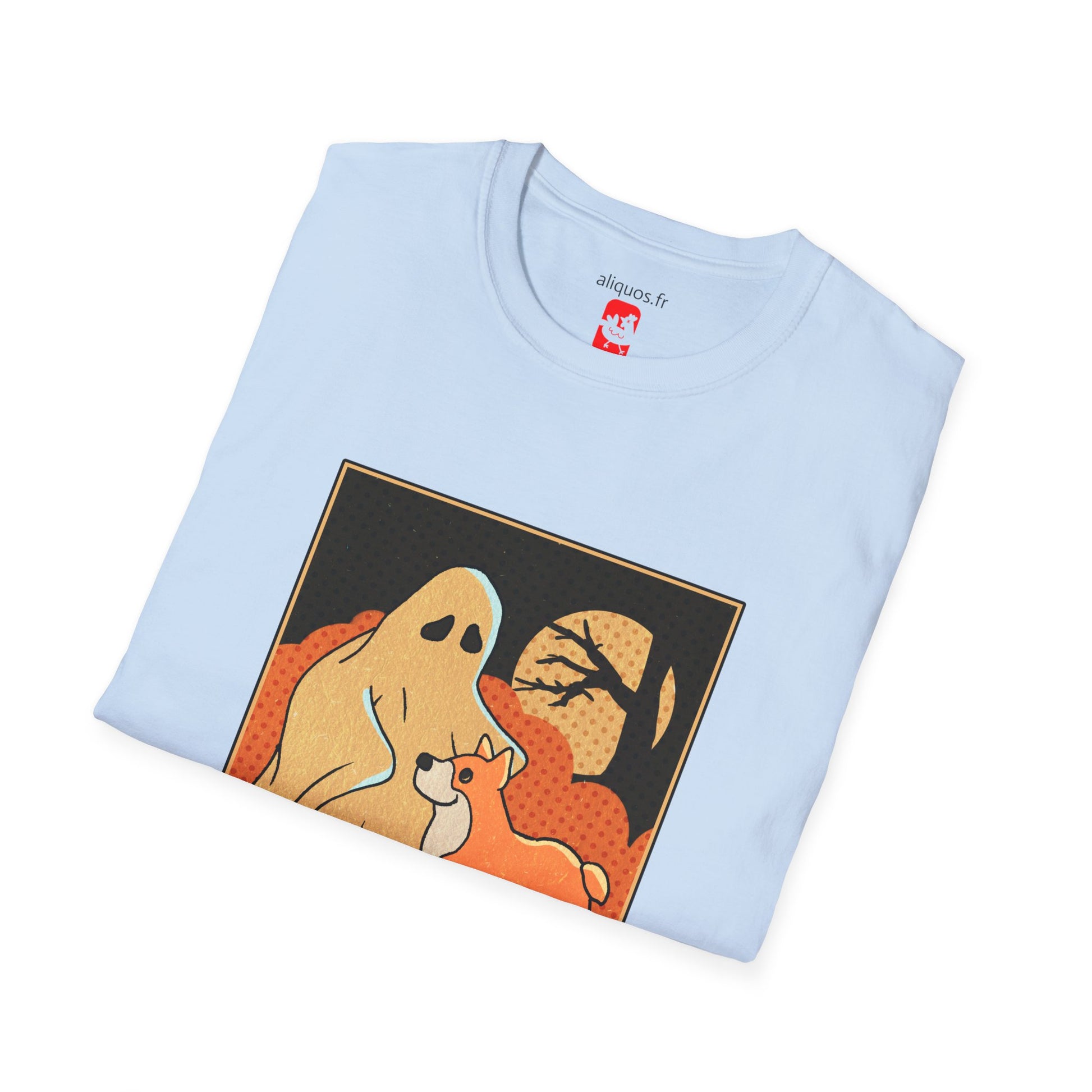 Unisex T-Shirt - 'Dogs won't ghost you' - ALIQUOS