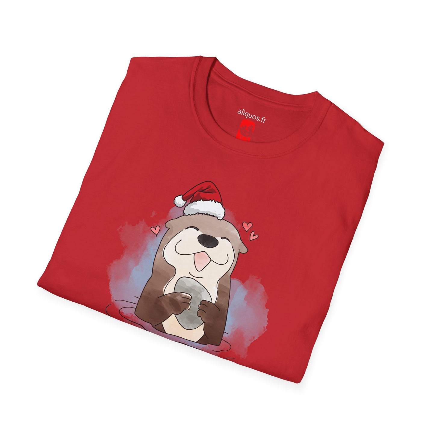 Unisex T-Shirt - Christmas Otter 16