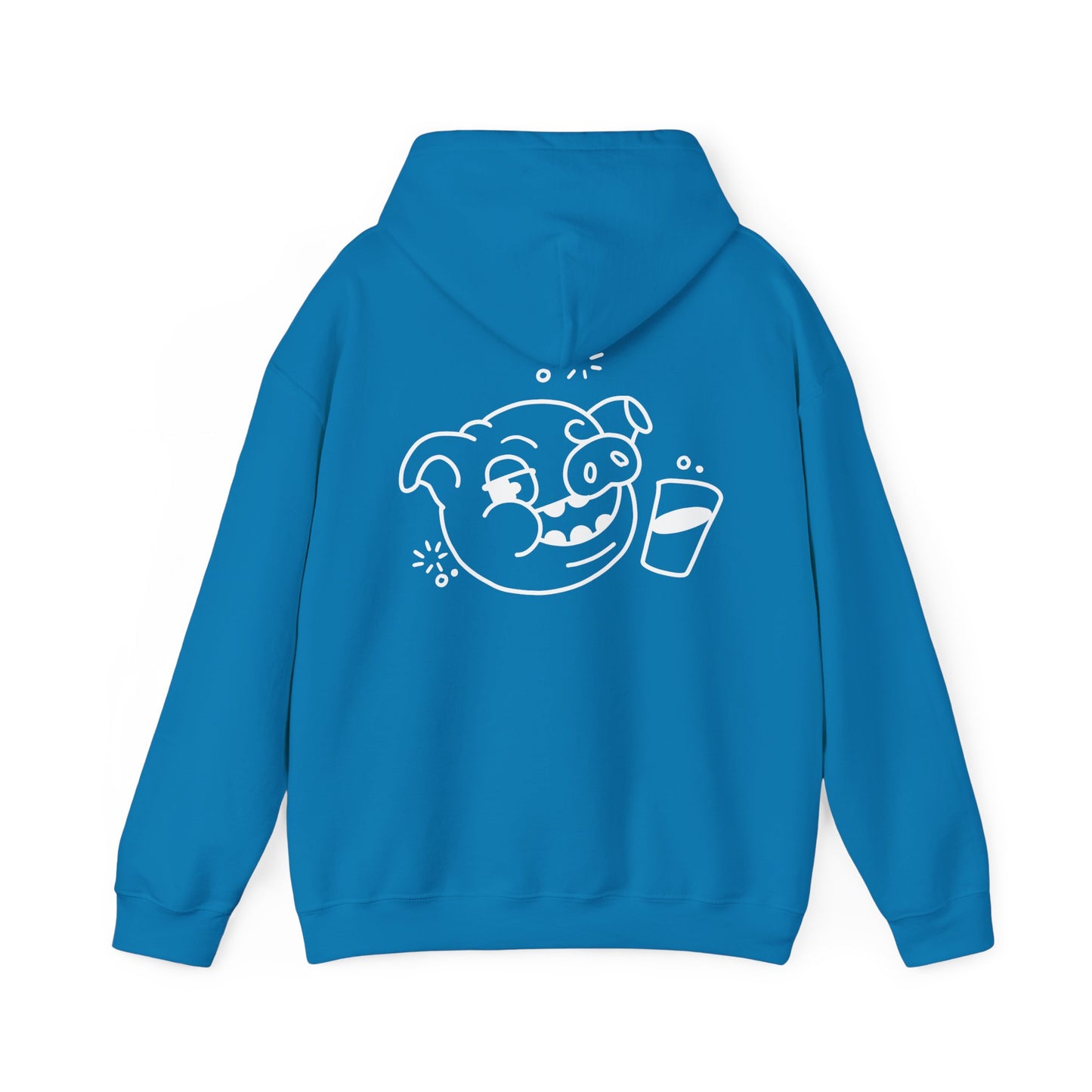 Drunken Piggy Unisex Hooded Sweatshirt - ALIQUOS