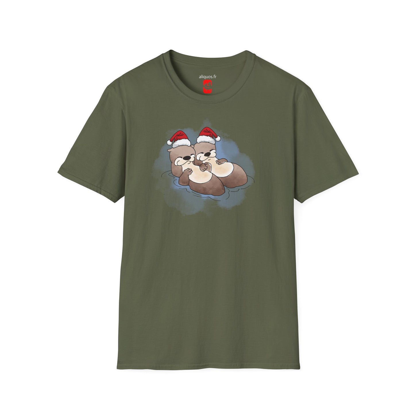 Unisex T-Shirt - Christmas Otter 8