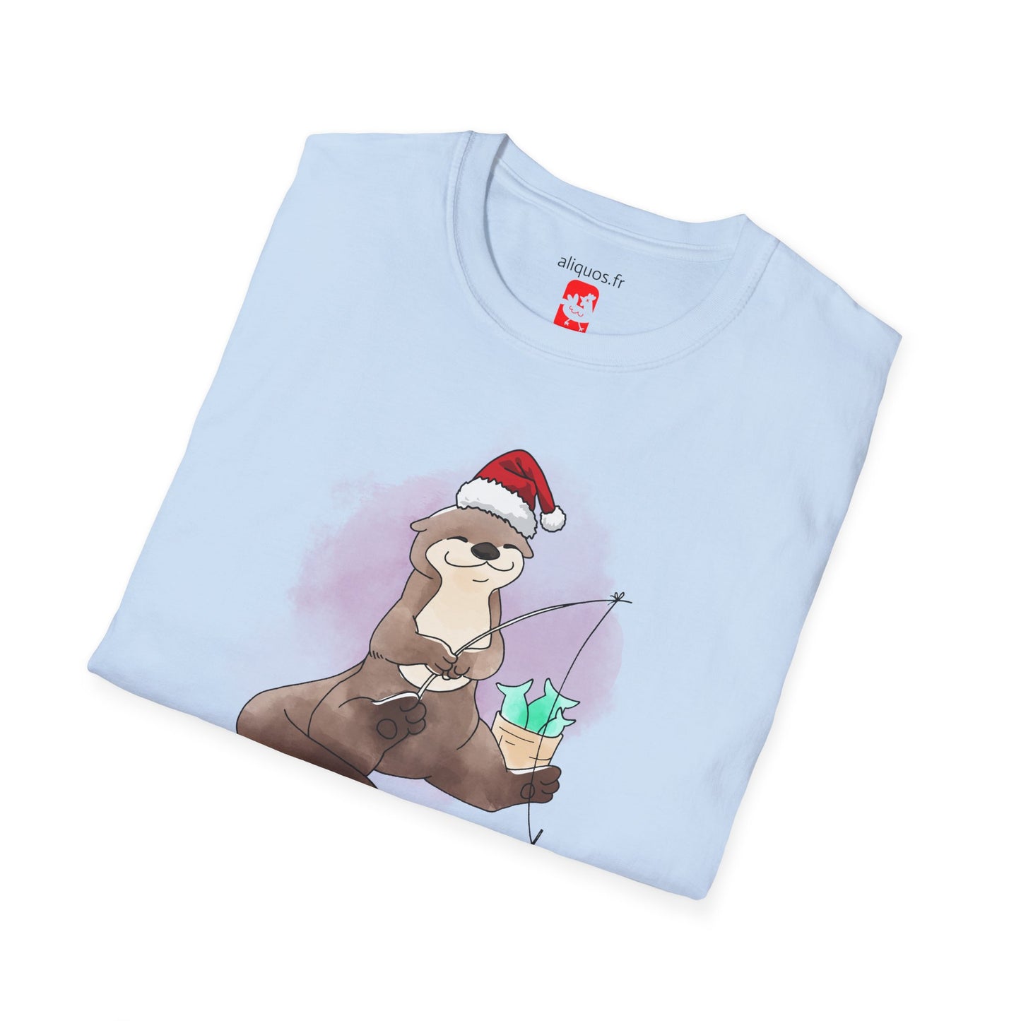 Unisex T-Shirt - Christmas Otter 6