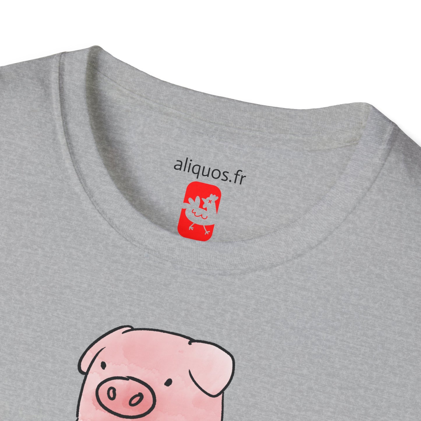 Unisex T-Shirt - Lonely Piggy -  Aliquos