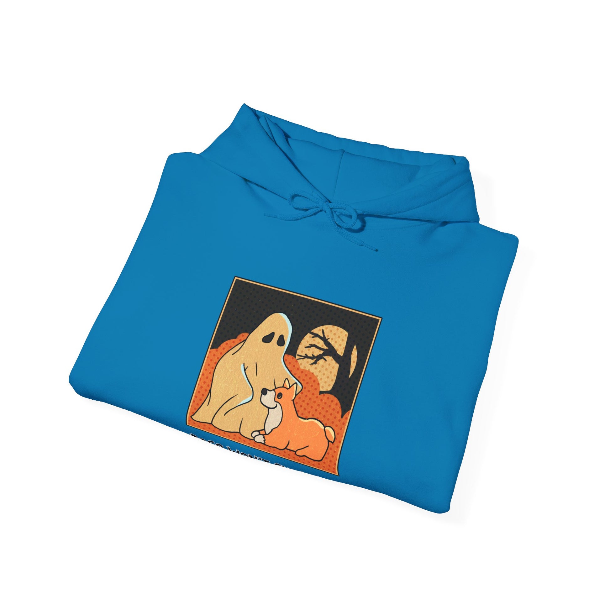 Unisex Hooded Sweatshirt -  'Dogs Won't Ghost You' - ALIQUOS