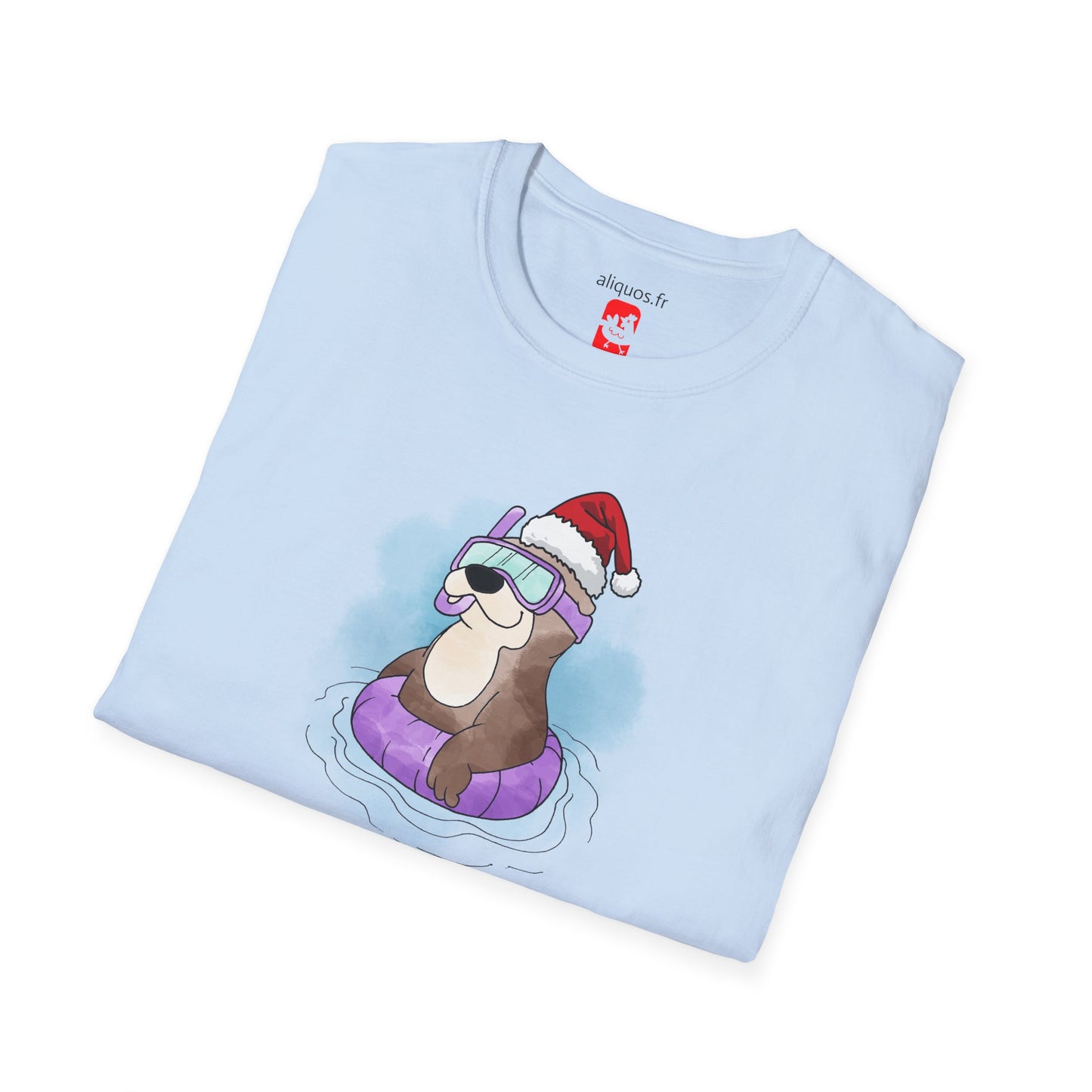 Unisex T-Shirt - Christmas Otter 4