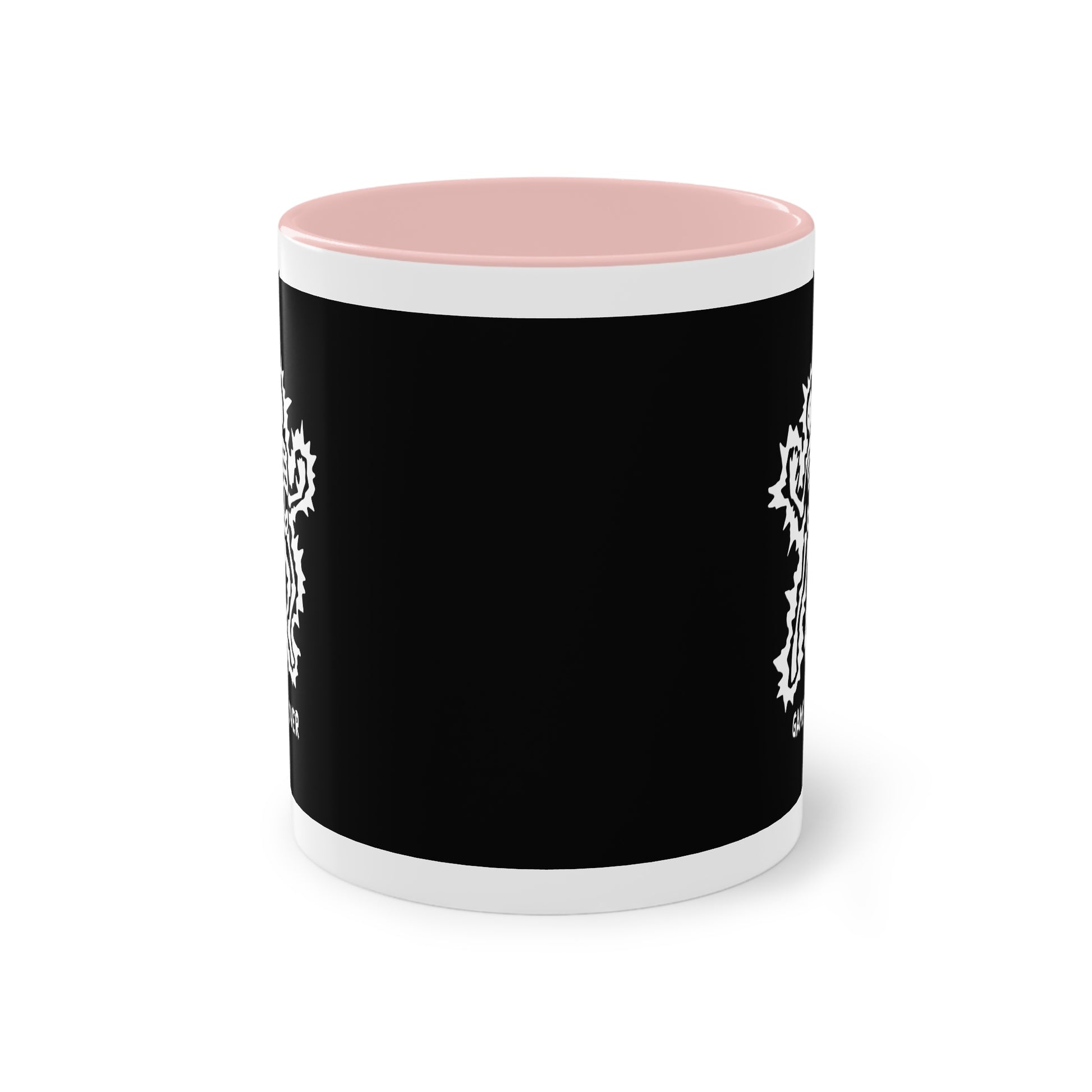 Two Tone Mug - Halloween Skeleton 'Game Over' Design - ALIQUOS