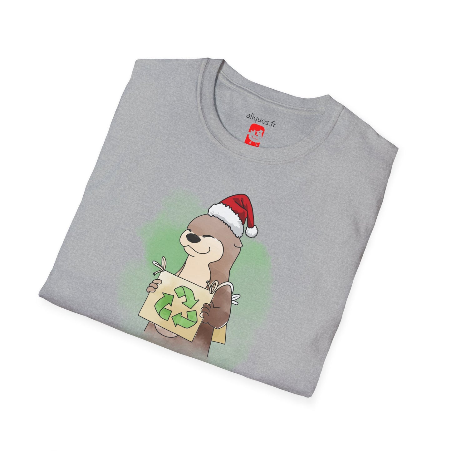 Unisex T-Shirt - Christmas Otter 5