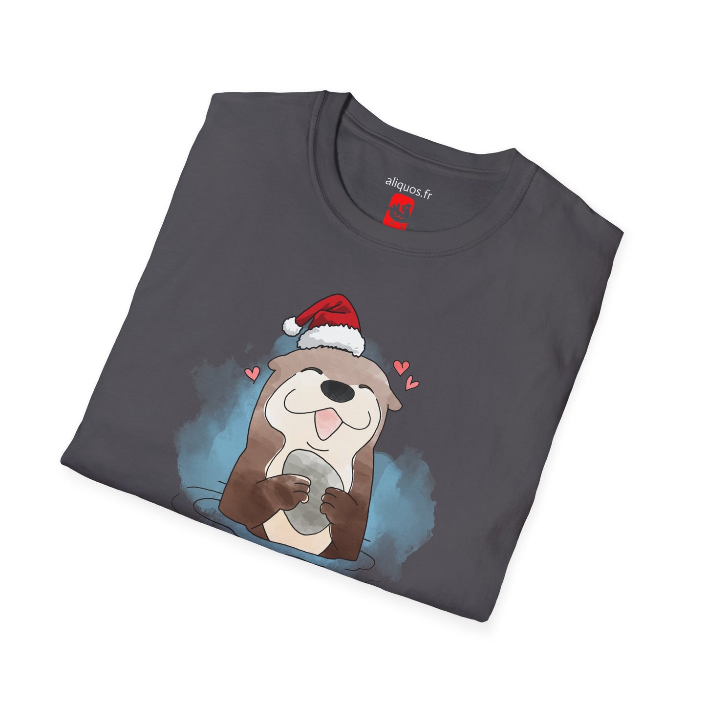 Unisex T-Shirt - Christmas Otter 16