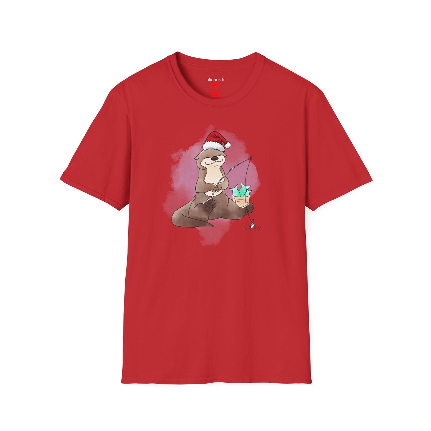 Unisex T-Shirt - Christmas Otter 6