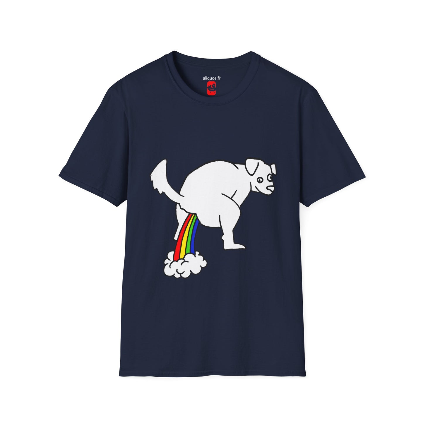 Unisex T-Shirt - Doggy Rainbow Factory - ALIQUOS