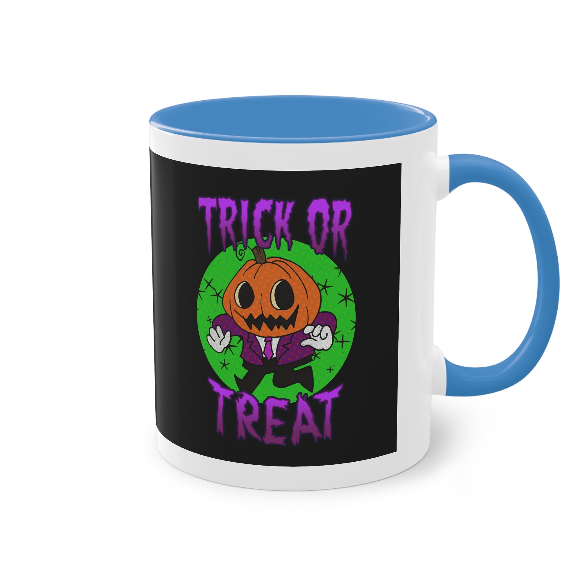 Two Tone Mug - Halloween Jack O' Lantern - ALIQUOS