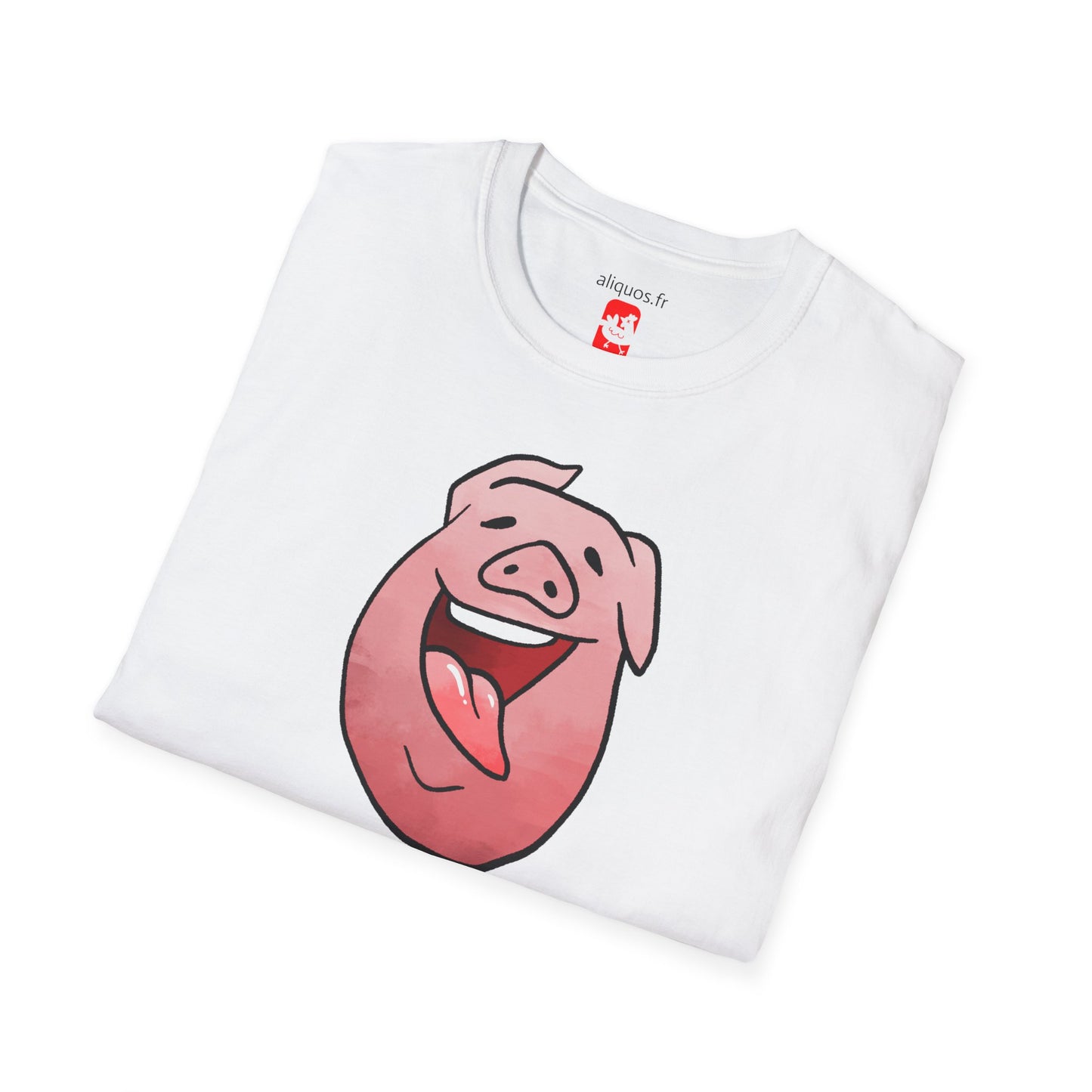 Unisex T-Shirt - Licky Piggy -  Aliquos