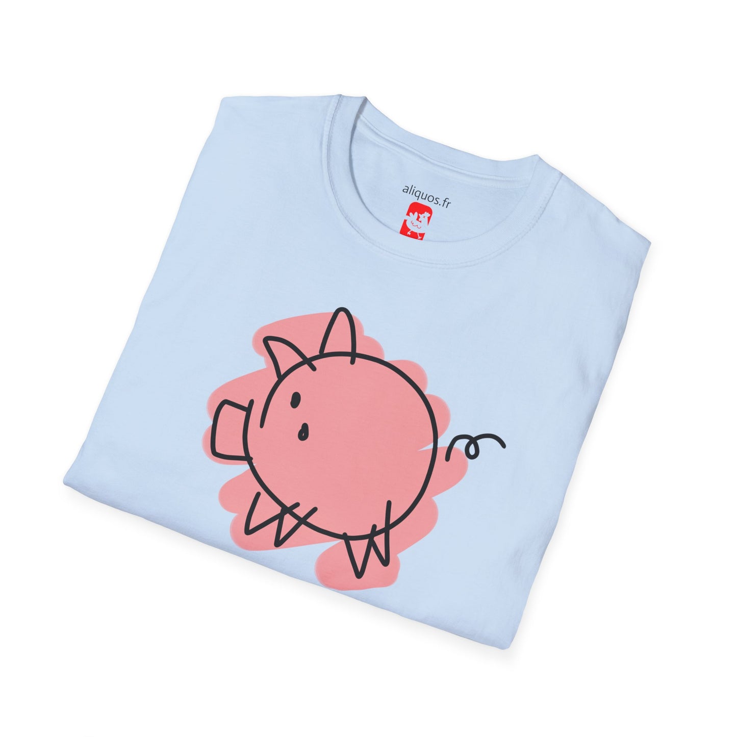 Unisex T-Shirt - Circle Piggy -  Aliquos