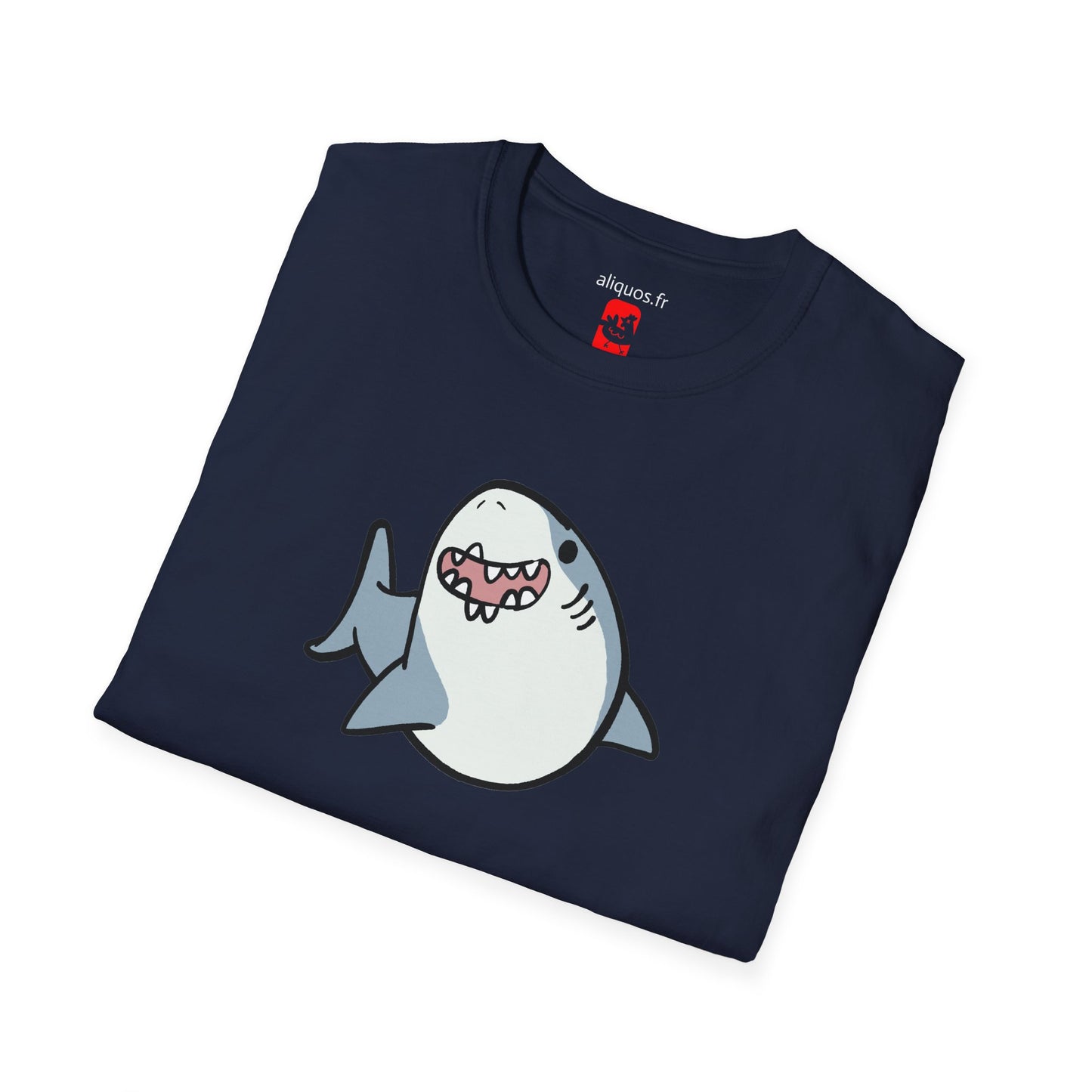 T-shirt unisexe - Requin heureux - Aliquos 