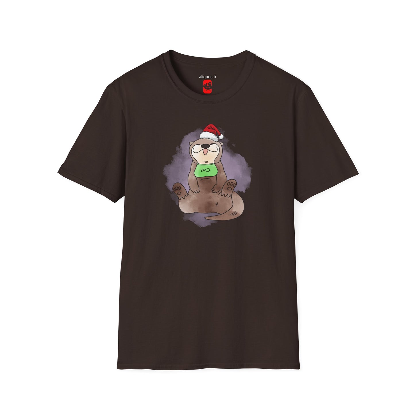 Unisex T-Shirt - Christmas Otter 2