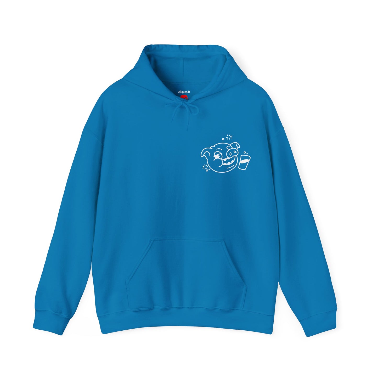 Drunken Piggy Unisex Hooded Sweatshirt - ALIQUOS